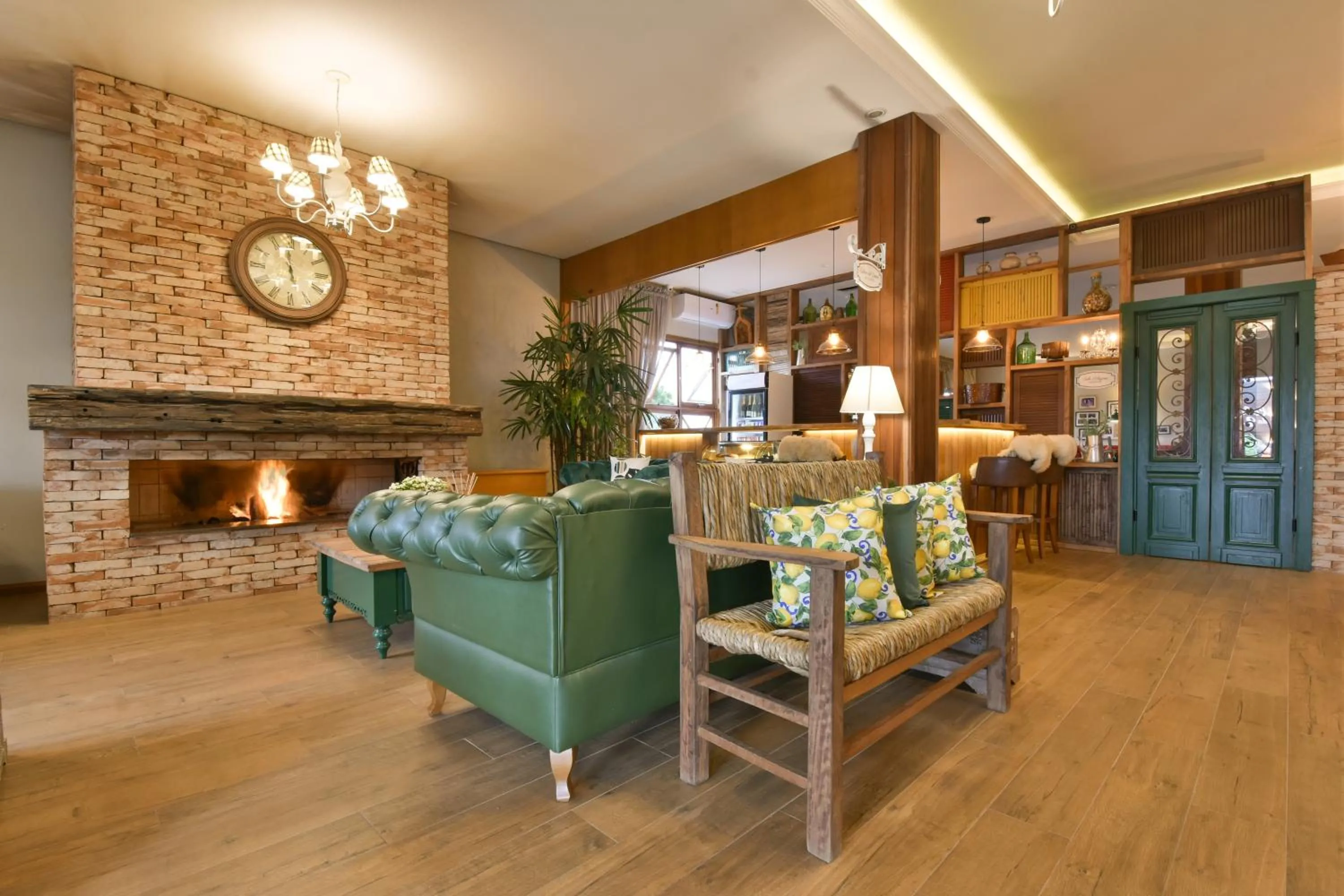 Lobby or reception in Hotel Bertoluci