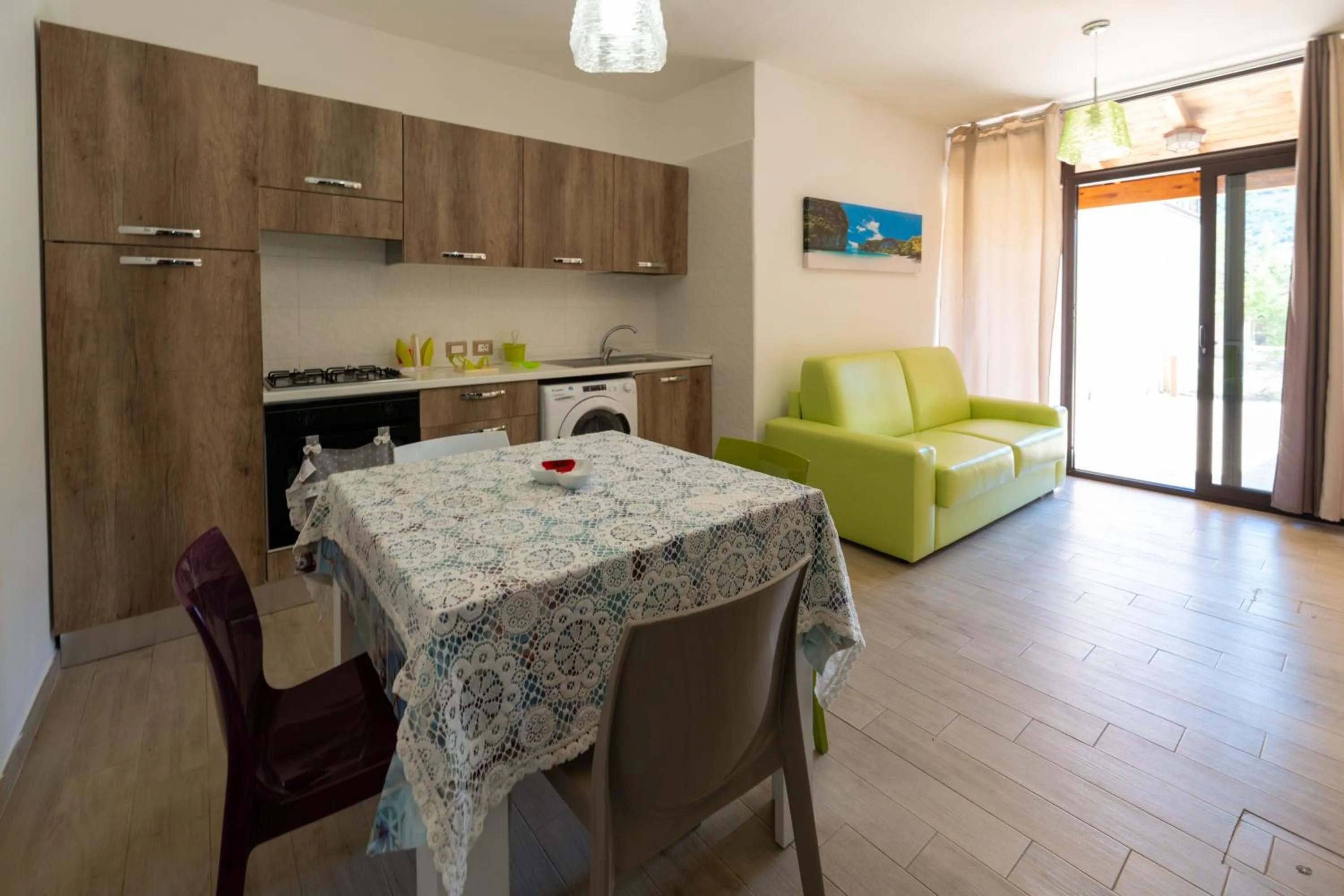 Dining area in Villa Santangelo