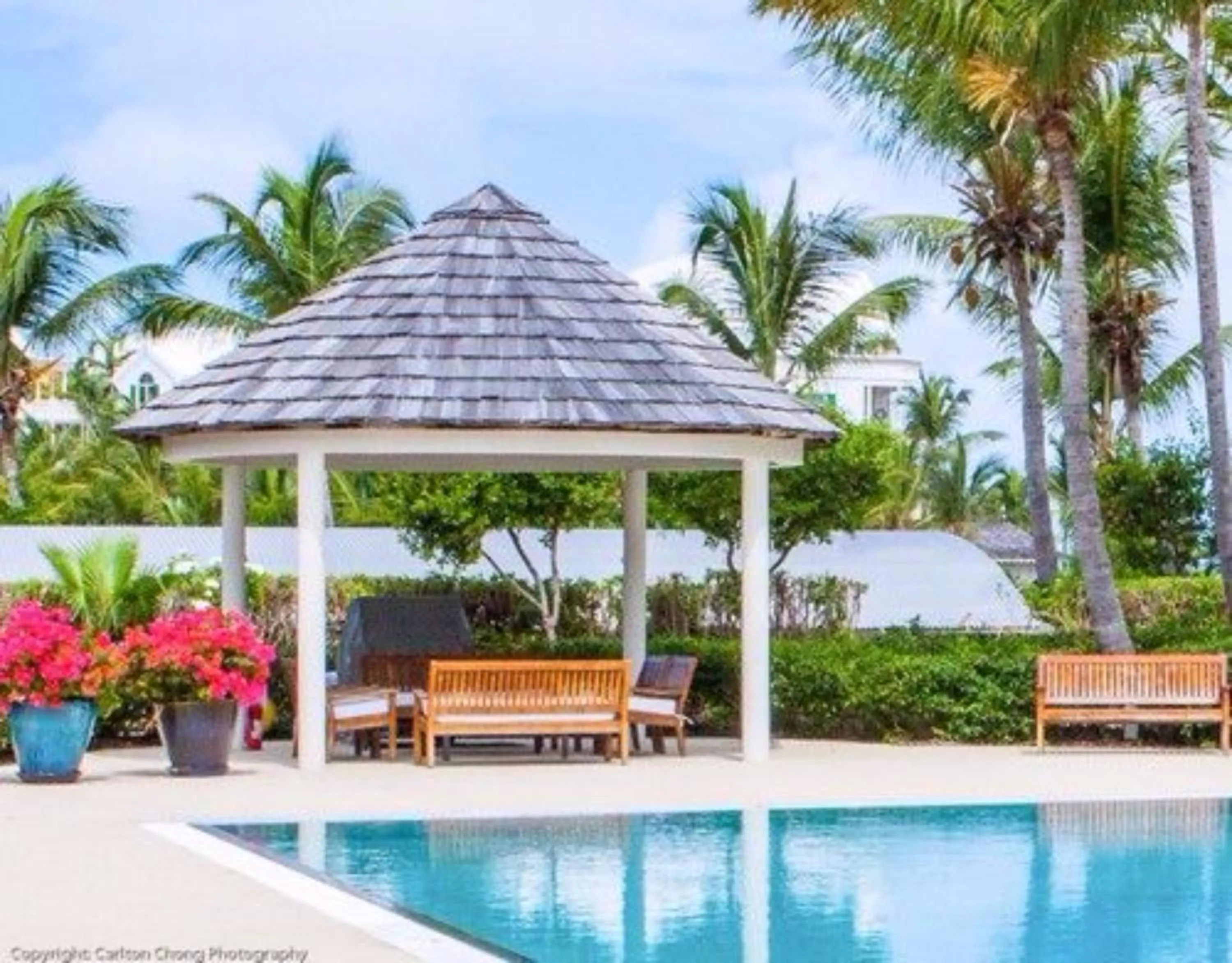 BBQ facilities in Le Vele Resort