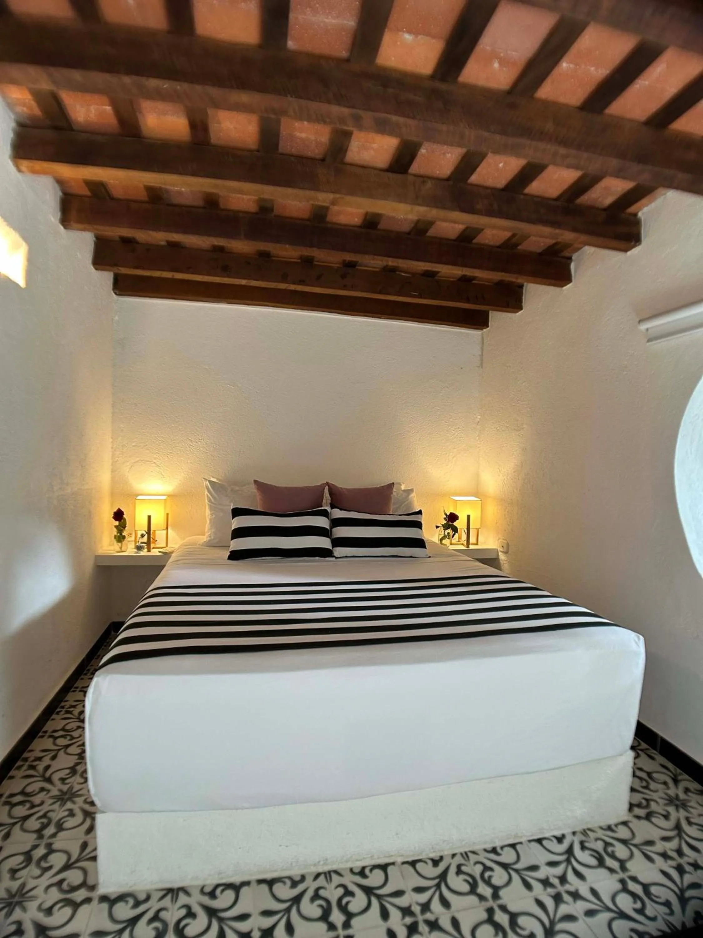 Bed in Casa Verde Boutique Hotel