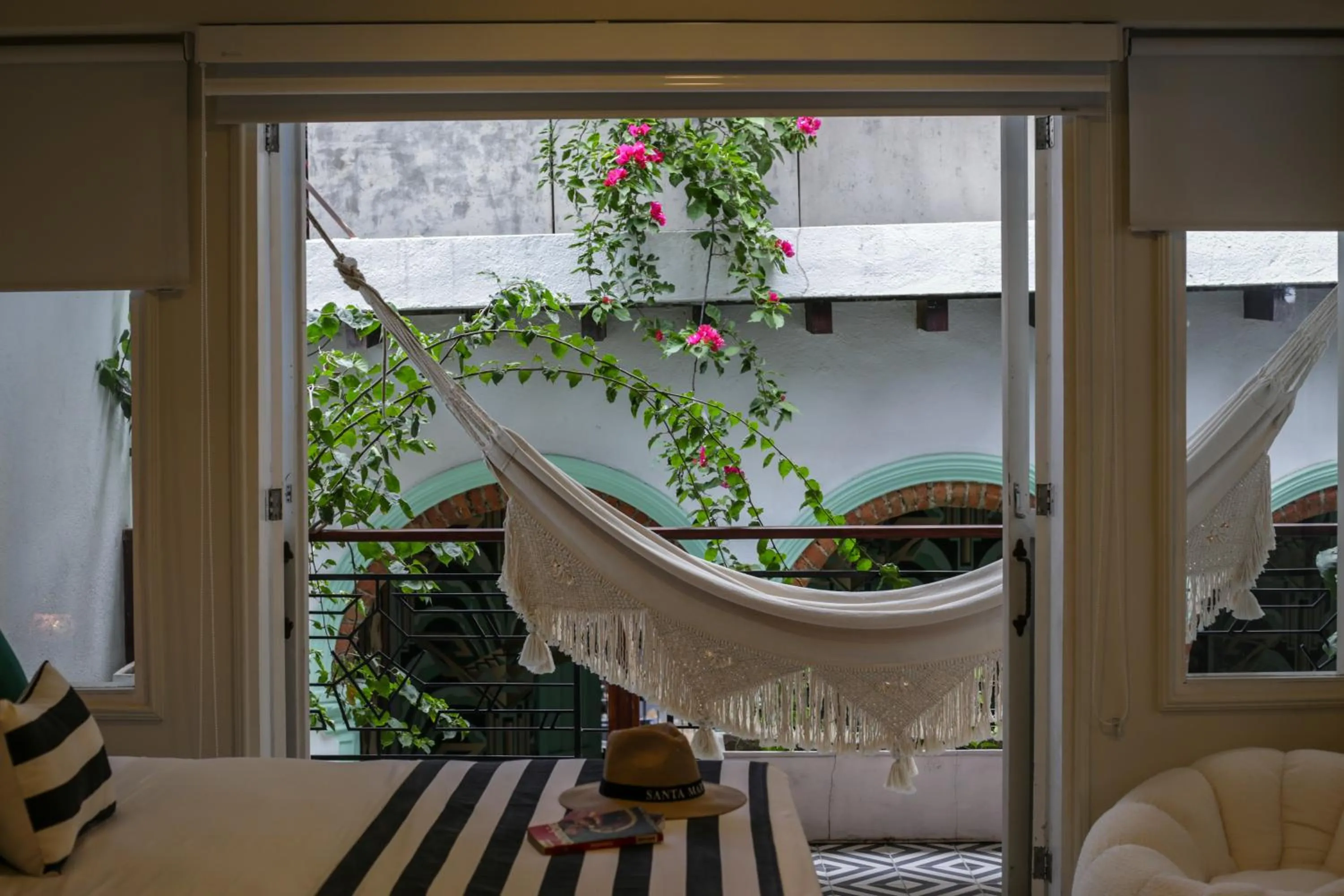 Bed in Casa Verde Boutique Hotel