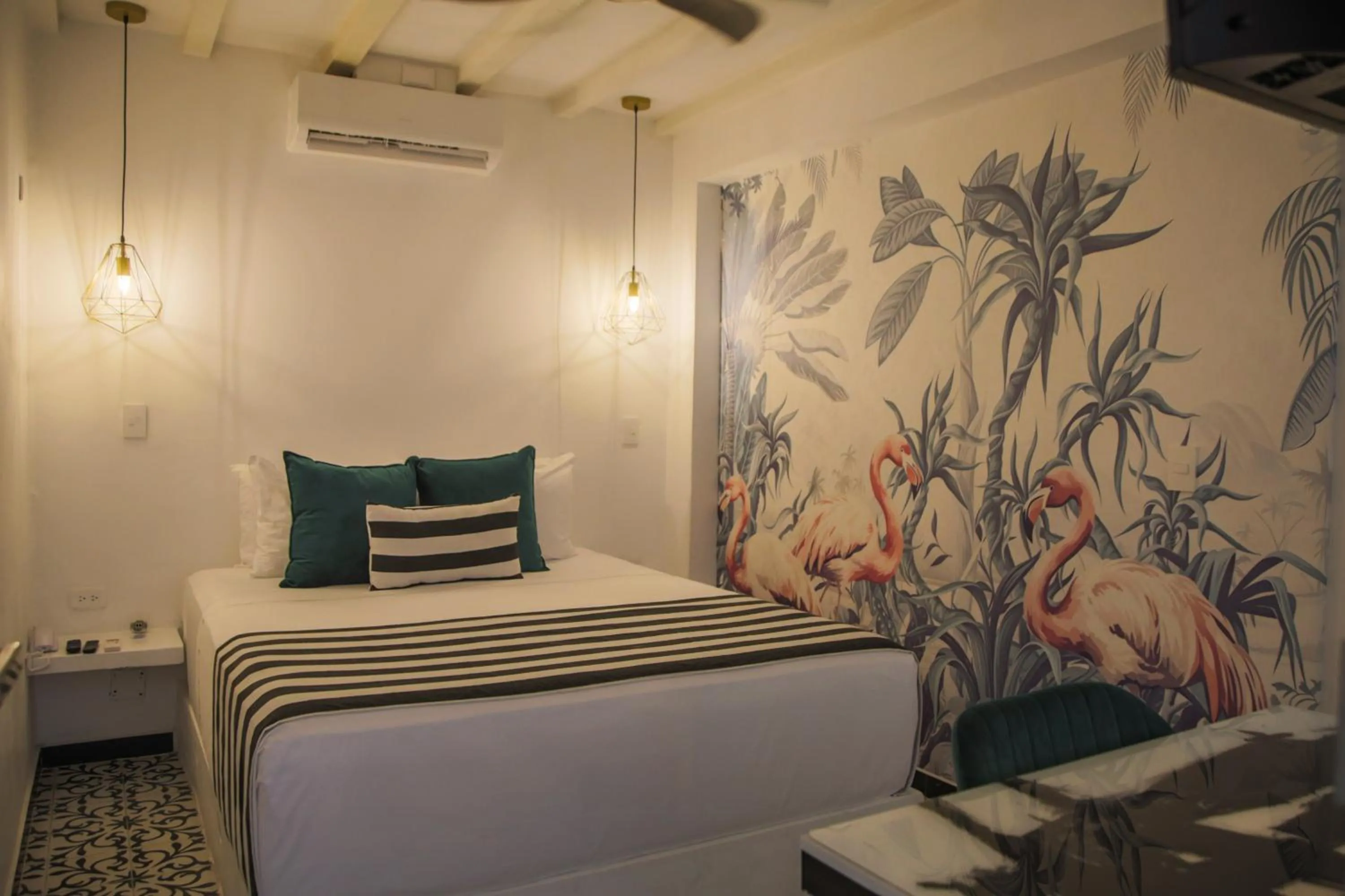 Bed in Casa Verde Boutique Hotel