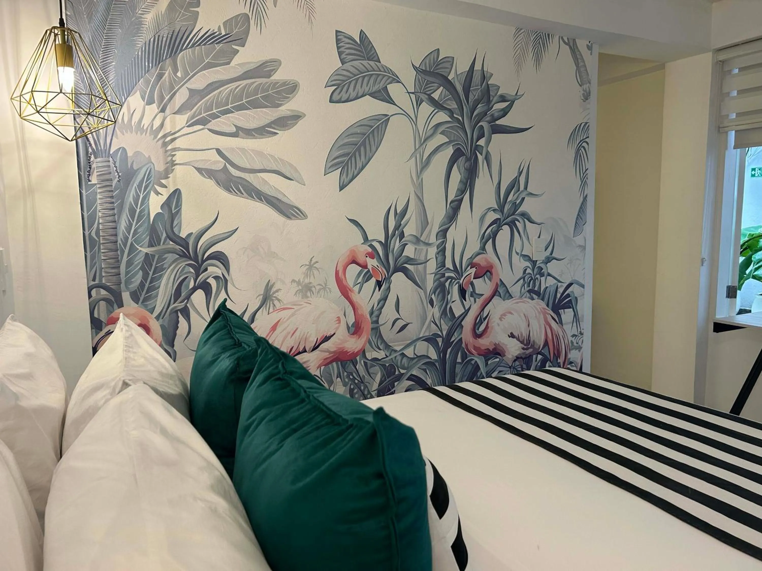 Bed in Casa Verde Boutique Hotel