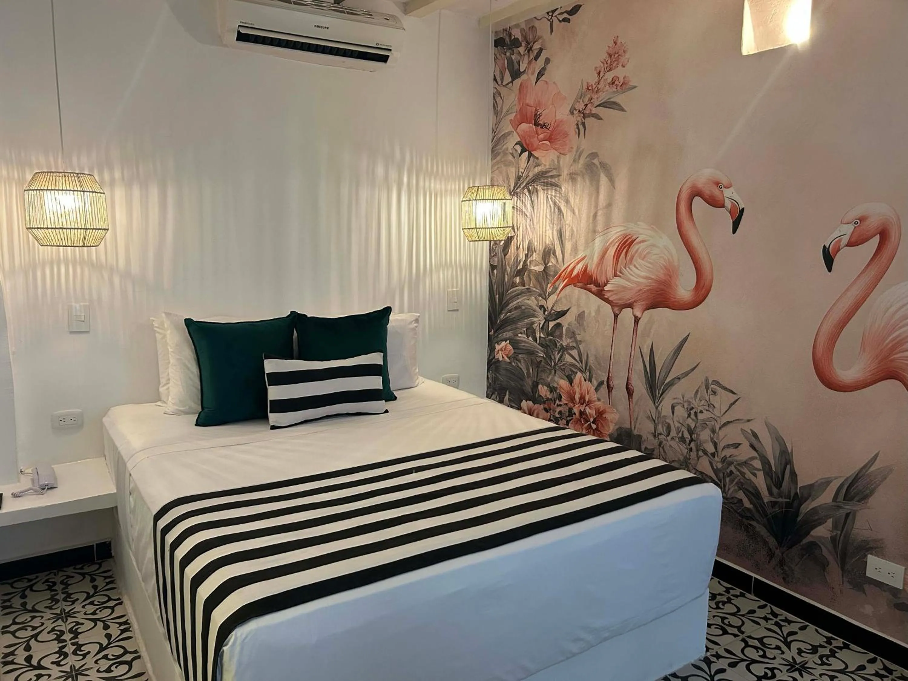 Bed in Casa Verde Boutique Hotel