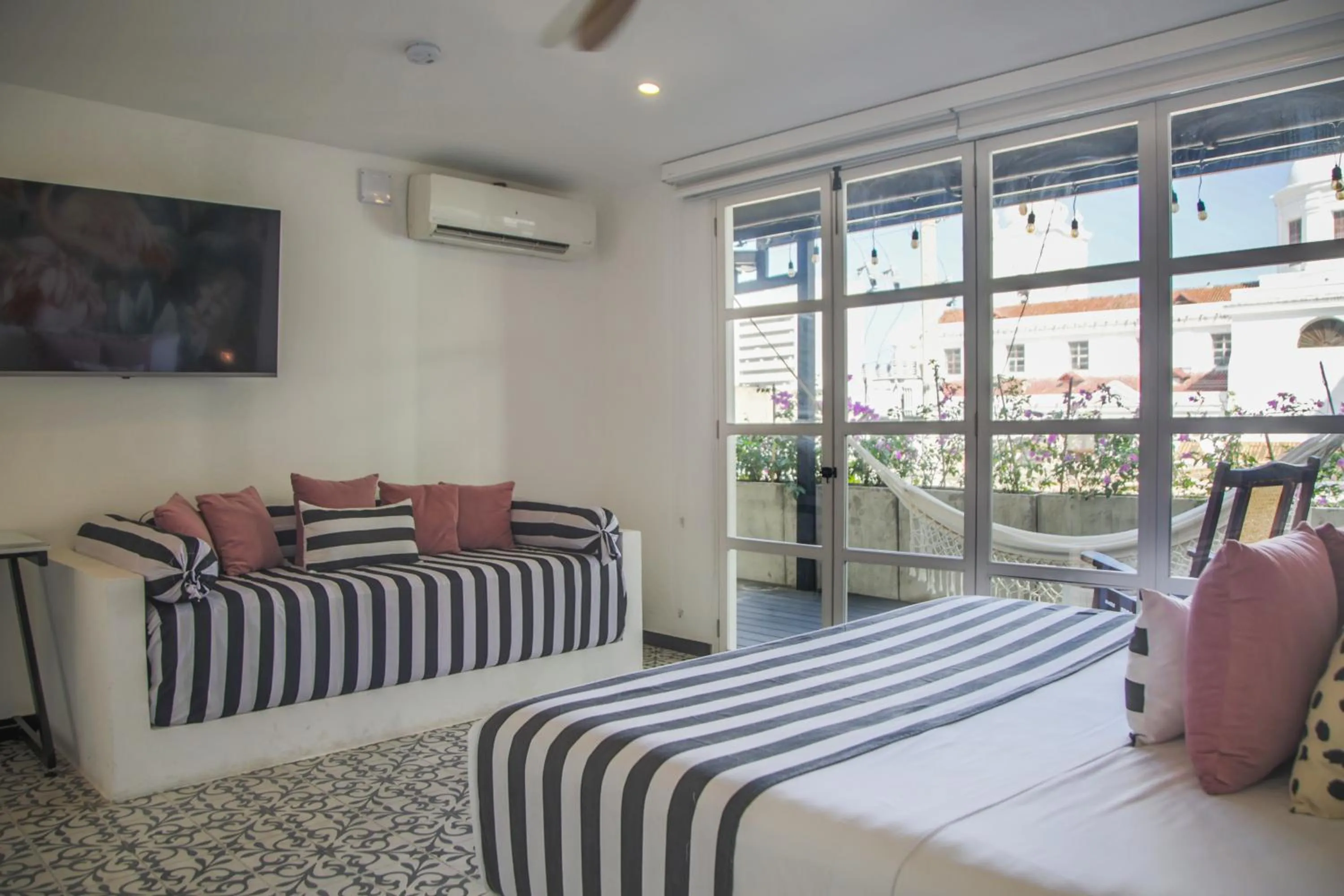 Bed in Casa Verde Boutique Hotel