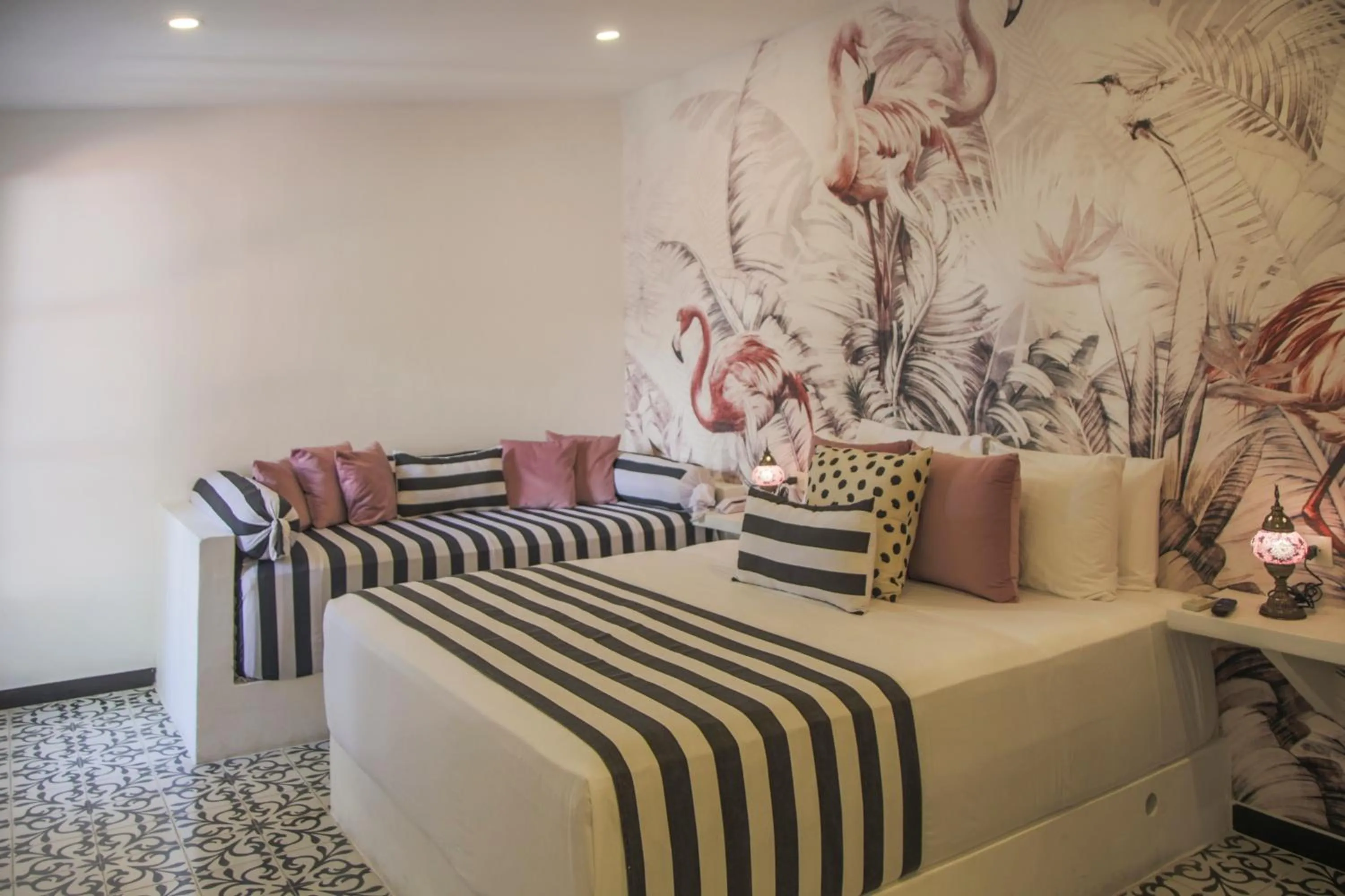 Bed in Casa Verde Boutique Hotel