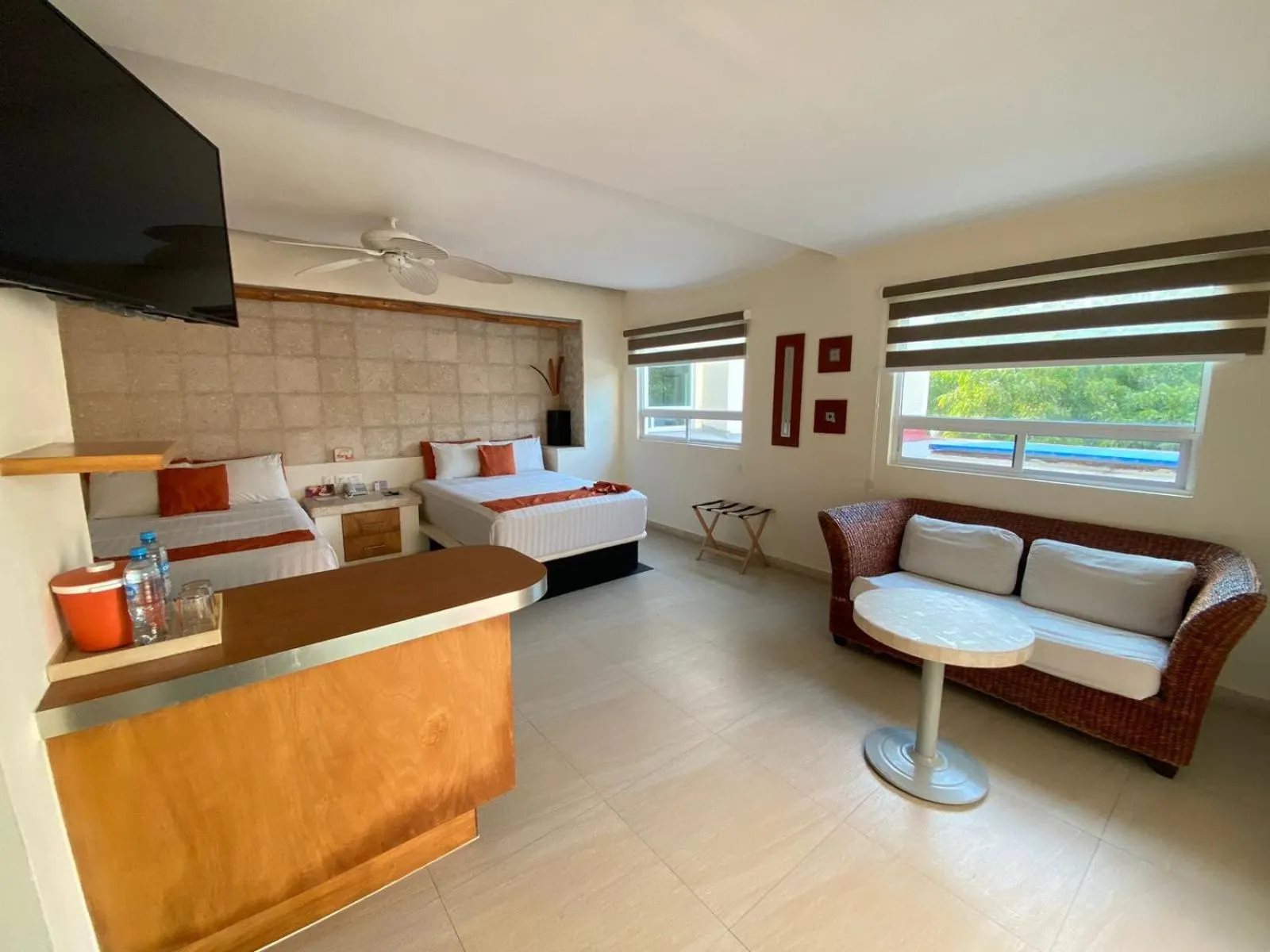 Photo of the whole room, Bed in Artisan Playa Esmeralda Family Beach Hotel