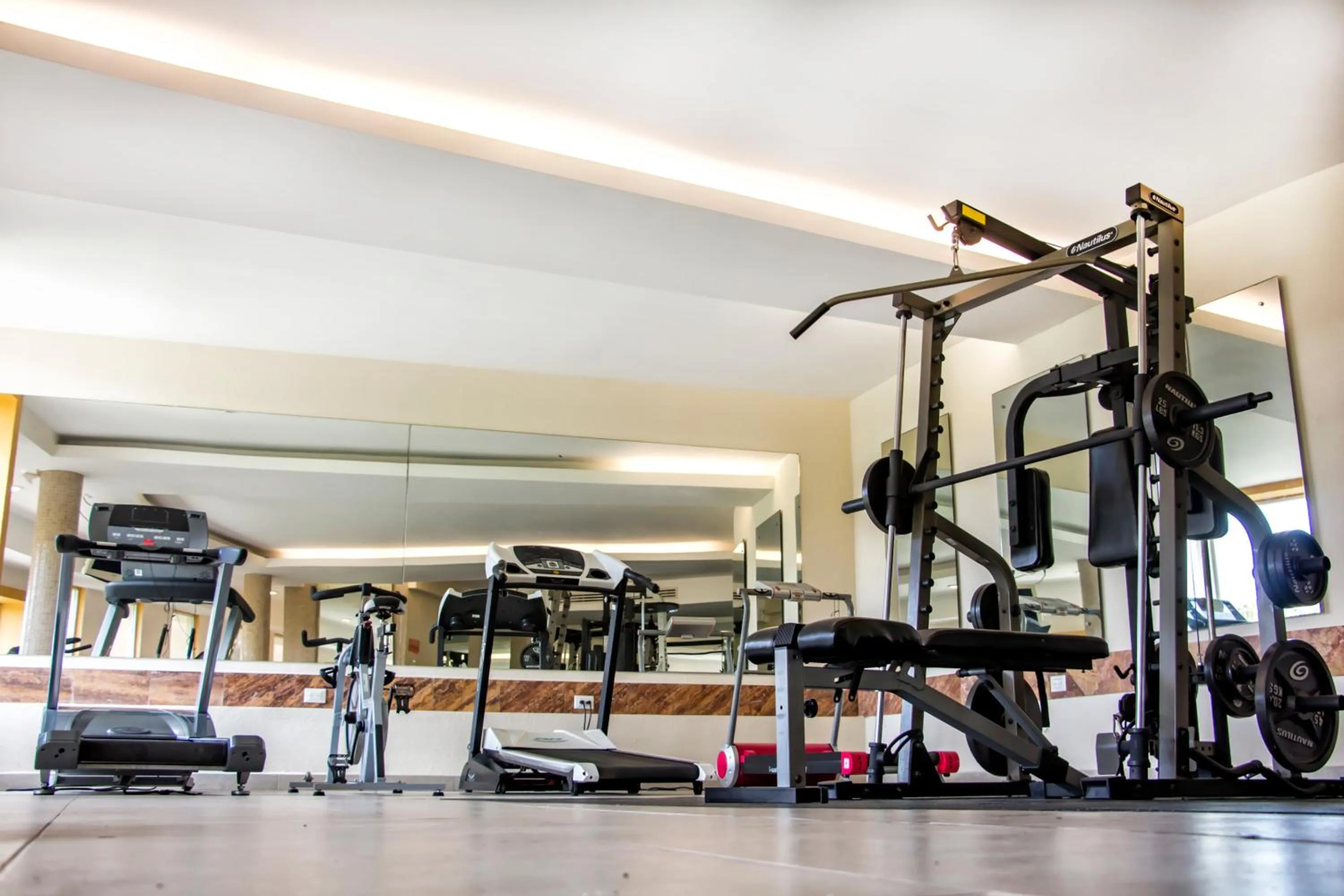 Fitness centre/facilities in Artisan Playa Esmeralda Family Beach Hotel