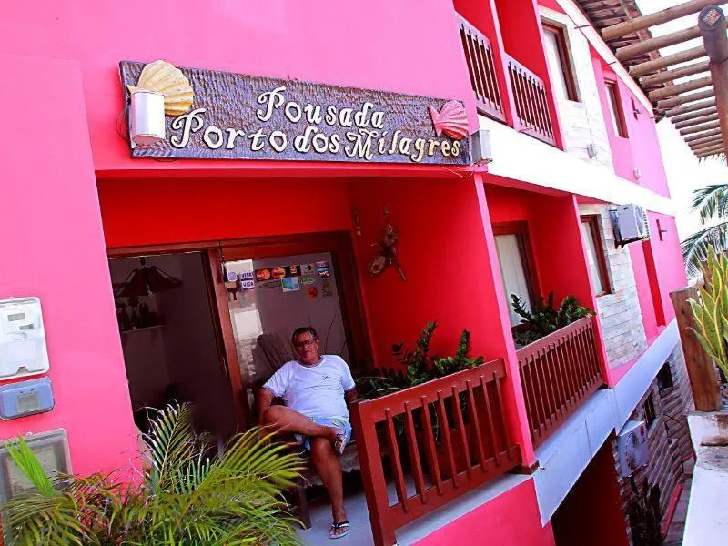Patio in Pousada Porto dos Milagres