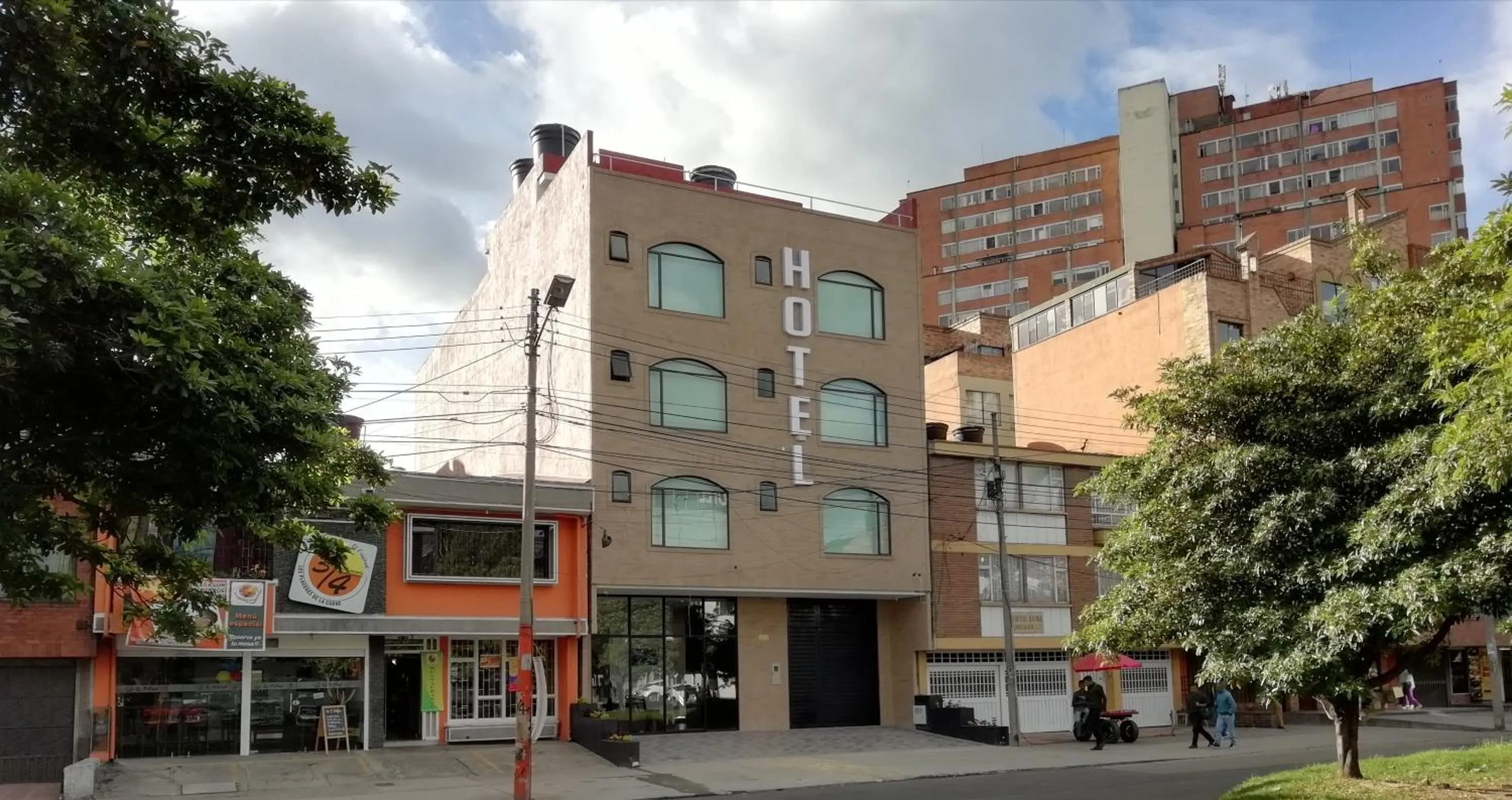 Property building in Hotel Portal de los Andes