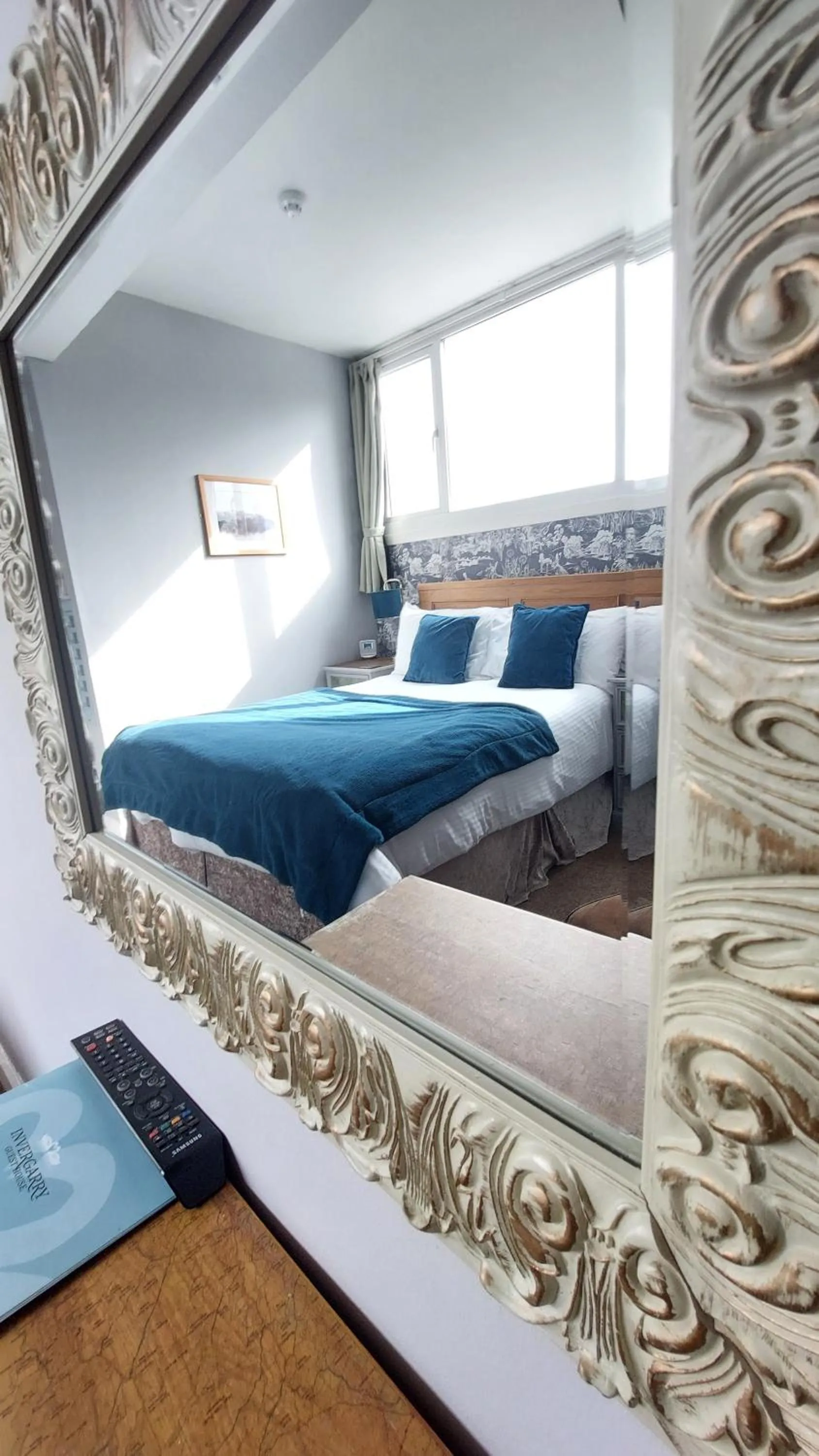 Bedroom, Bed in Invergarry Room Only Guest House For Adults