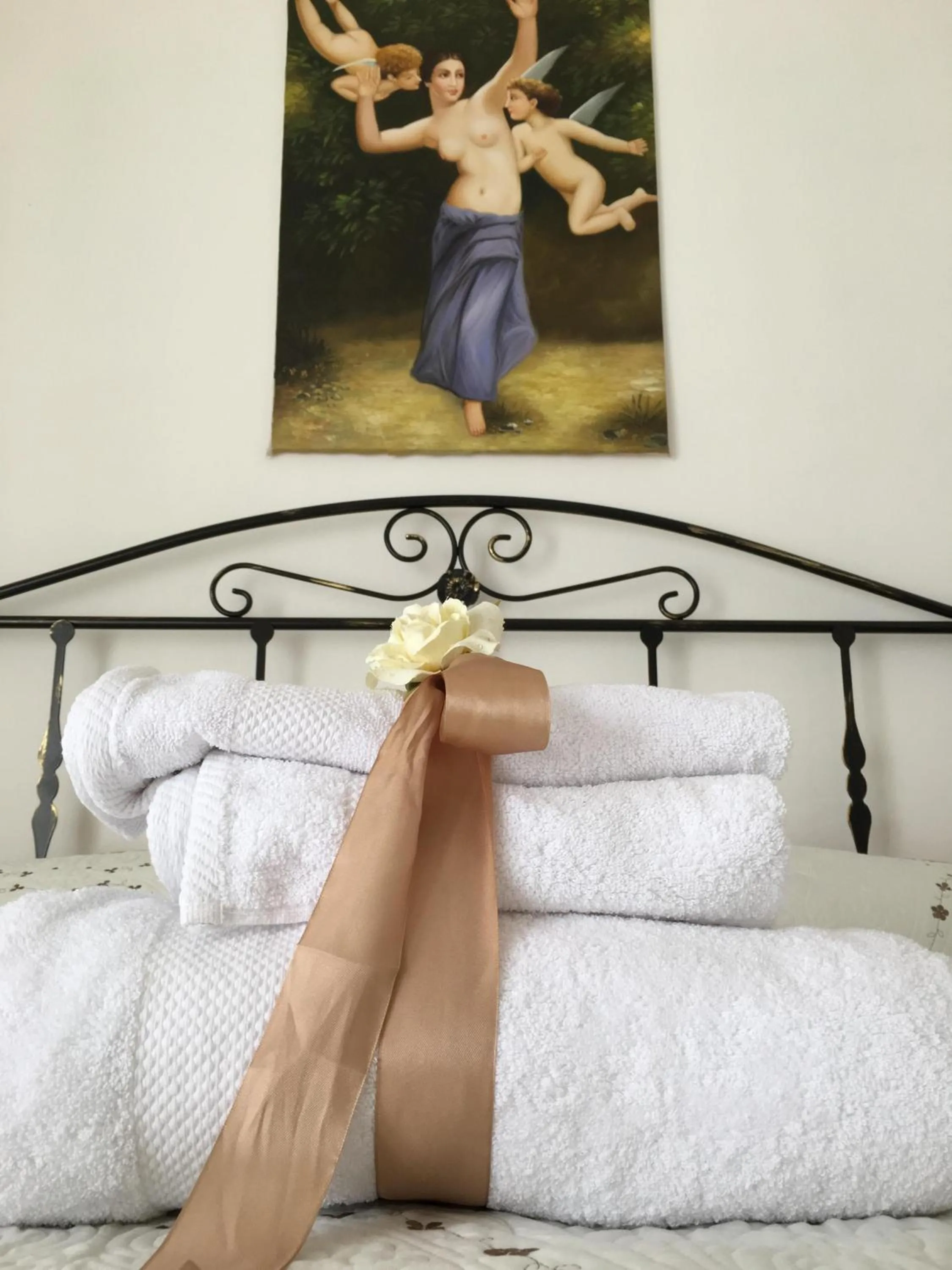 Bed in Gocce Siciliane Apartments