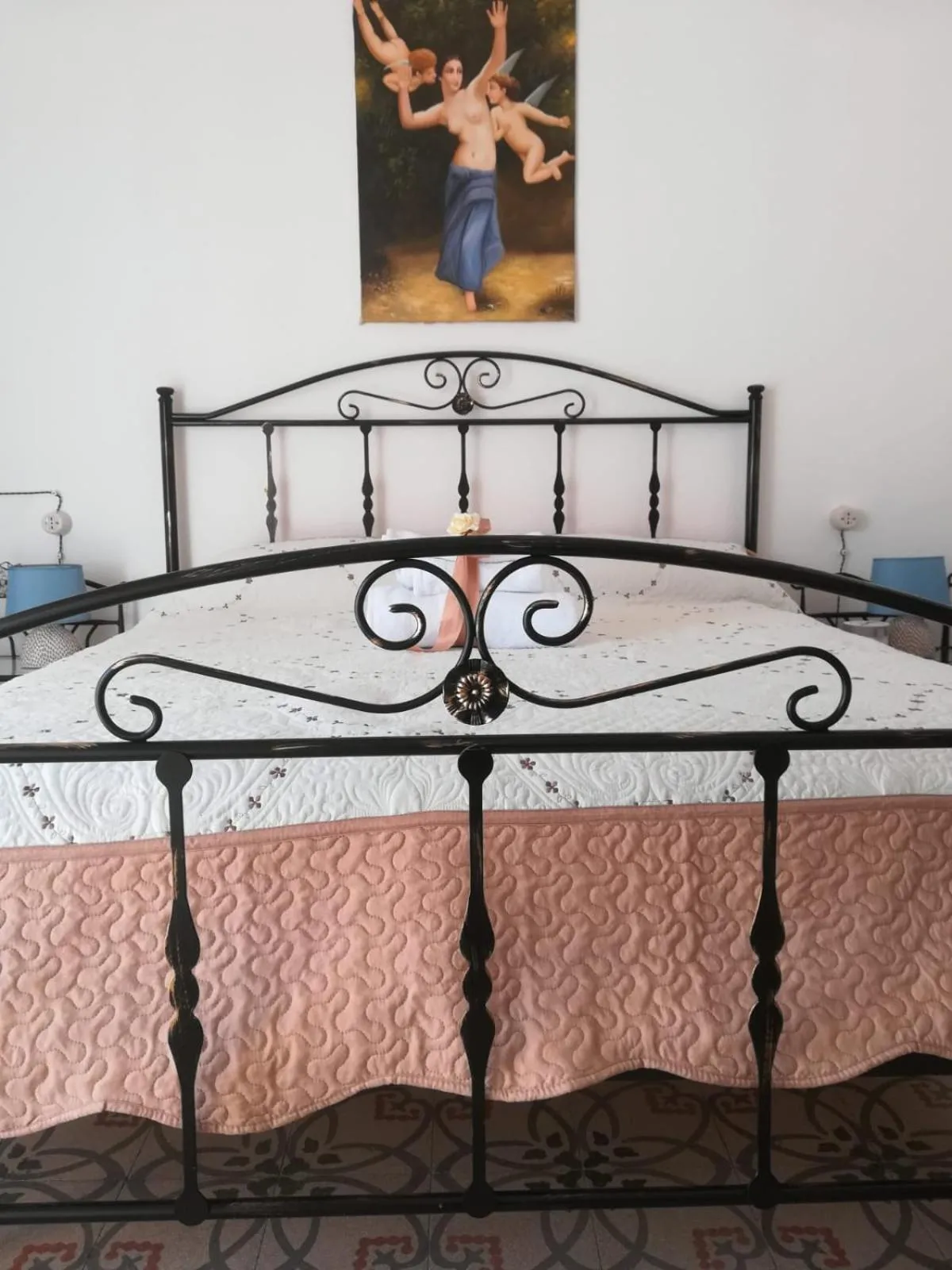 Bed in Gocce Siciliane Apartments