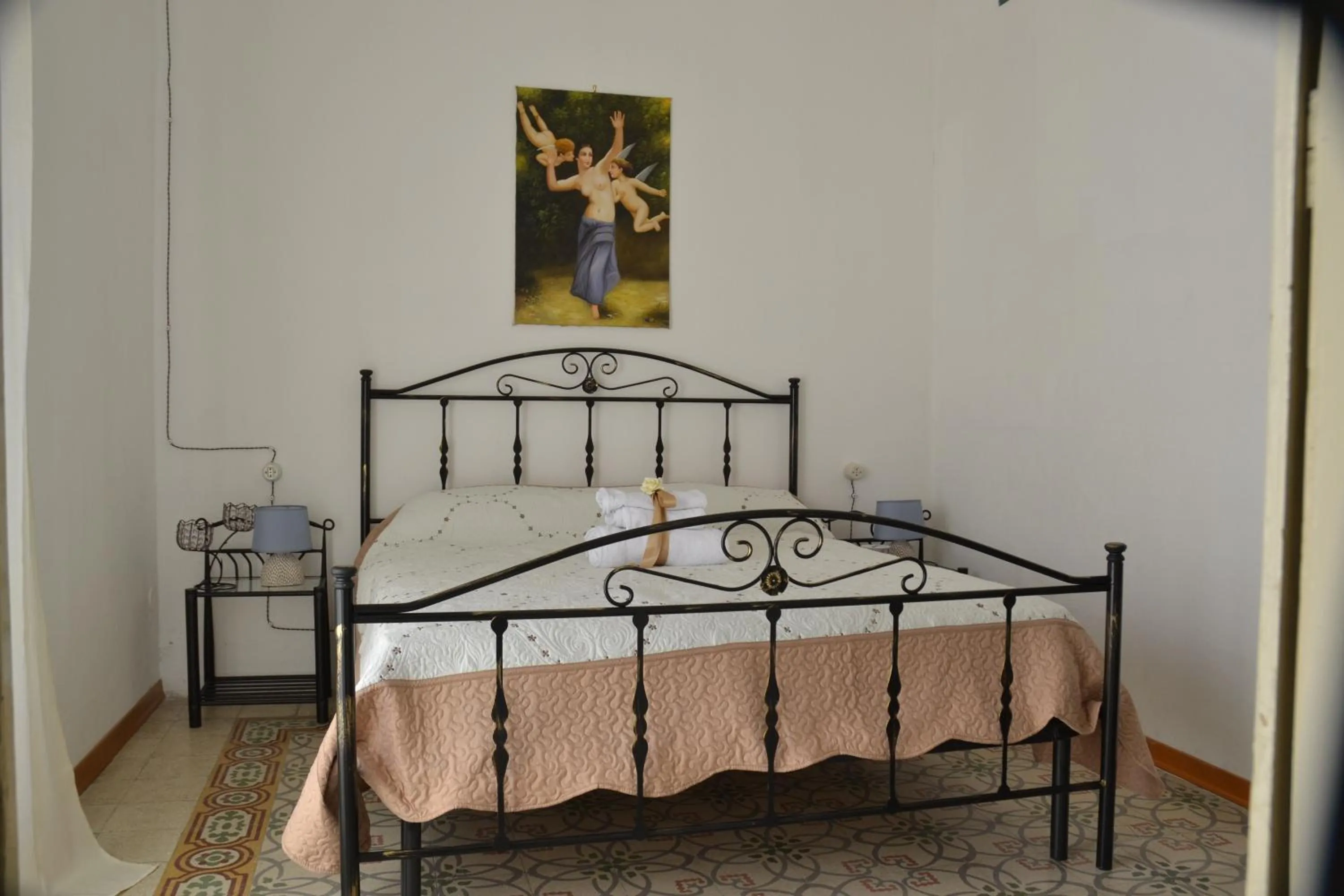 Bed in Gocce Siciliane Apartments