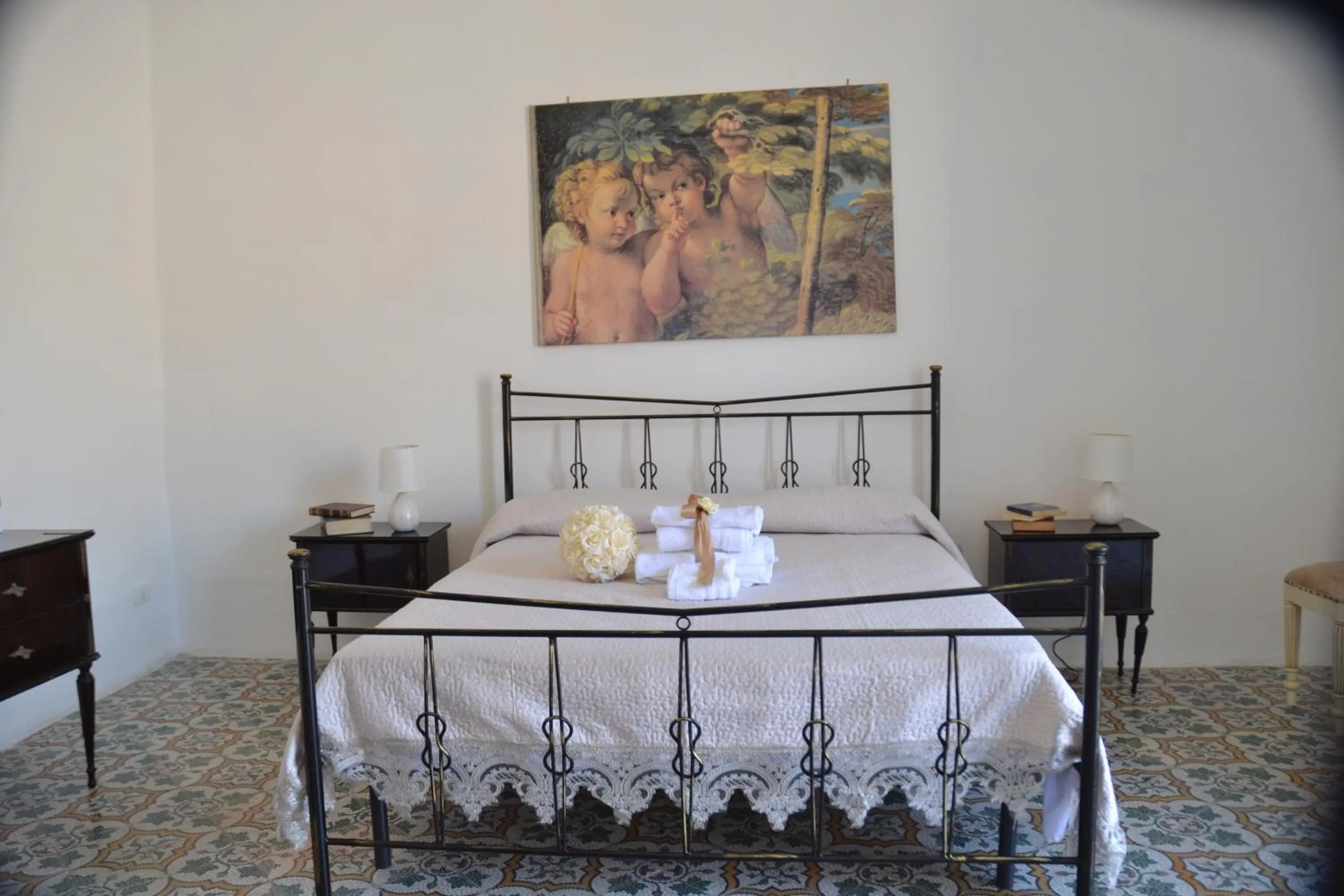 Bed in Gocce Siciliane Apartments