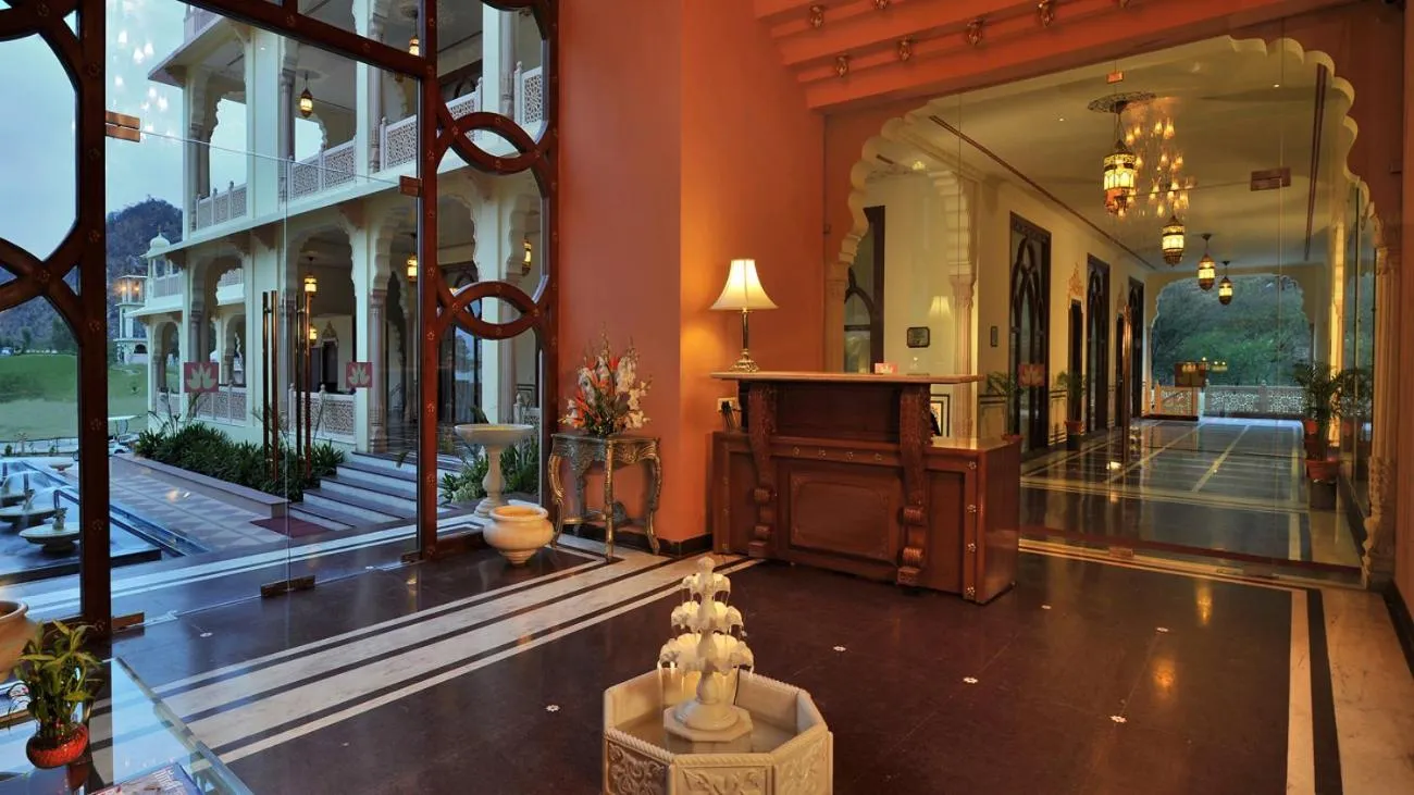 Lobby or reception in Rajasthali Resort & Spa
