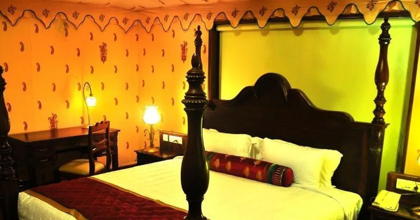 Photo of the whole room, Bed in Rajasthali Resort & Spa