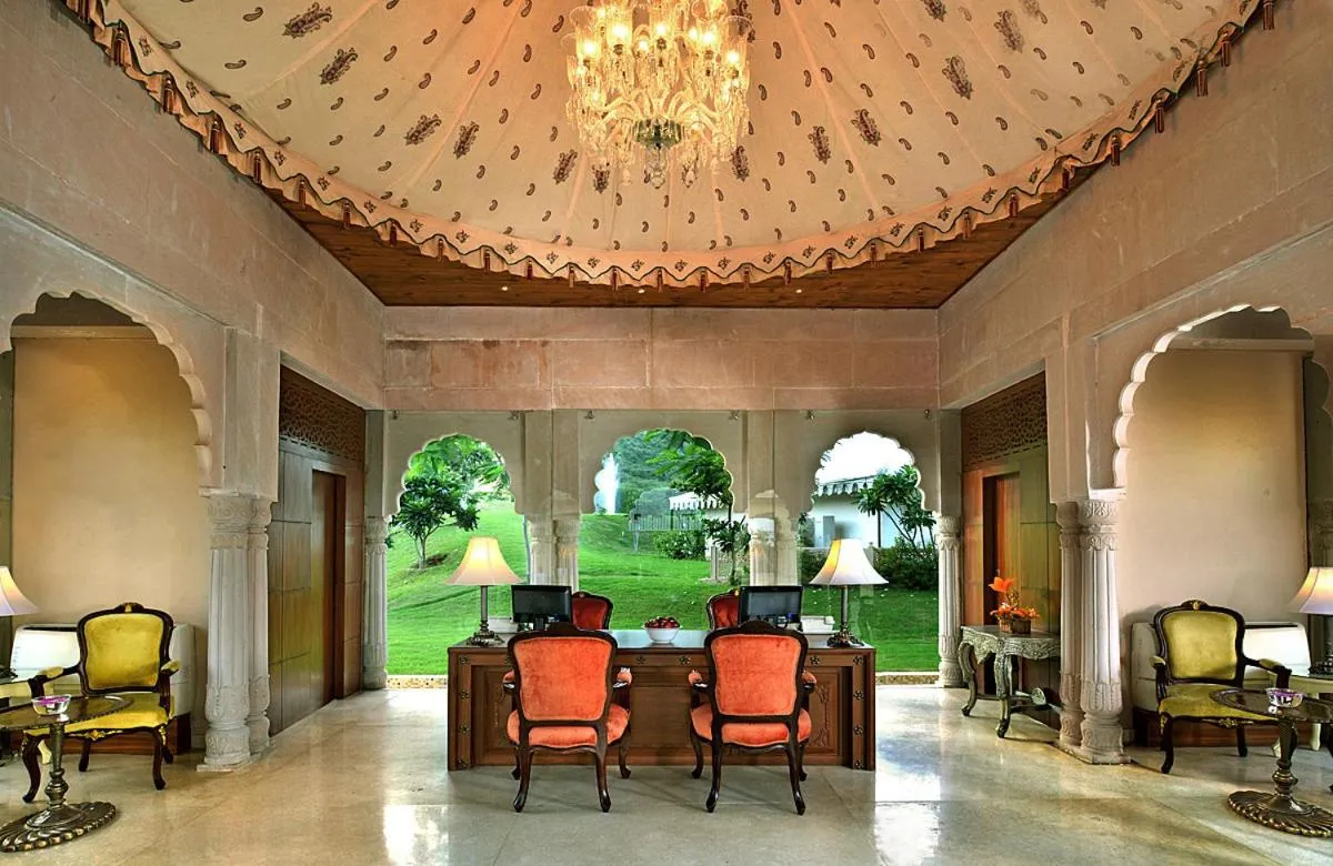 Lobby or reception in Rajasthali Resort & Spa