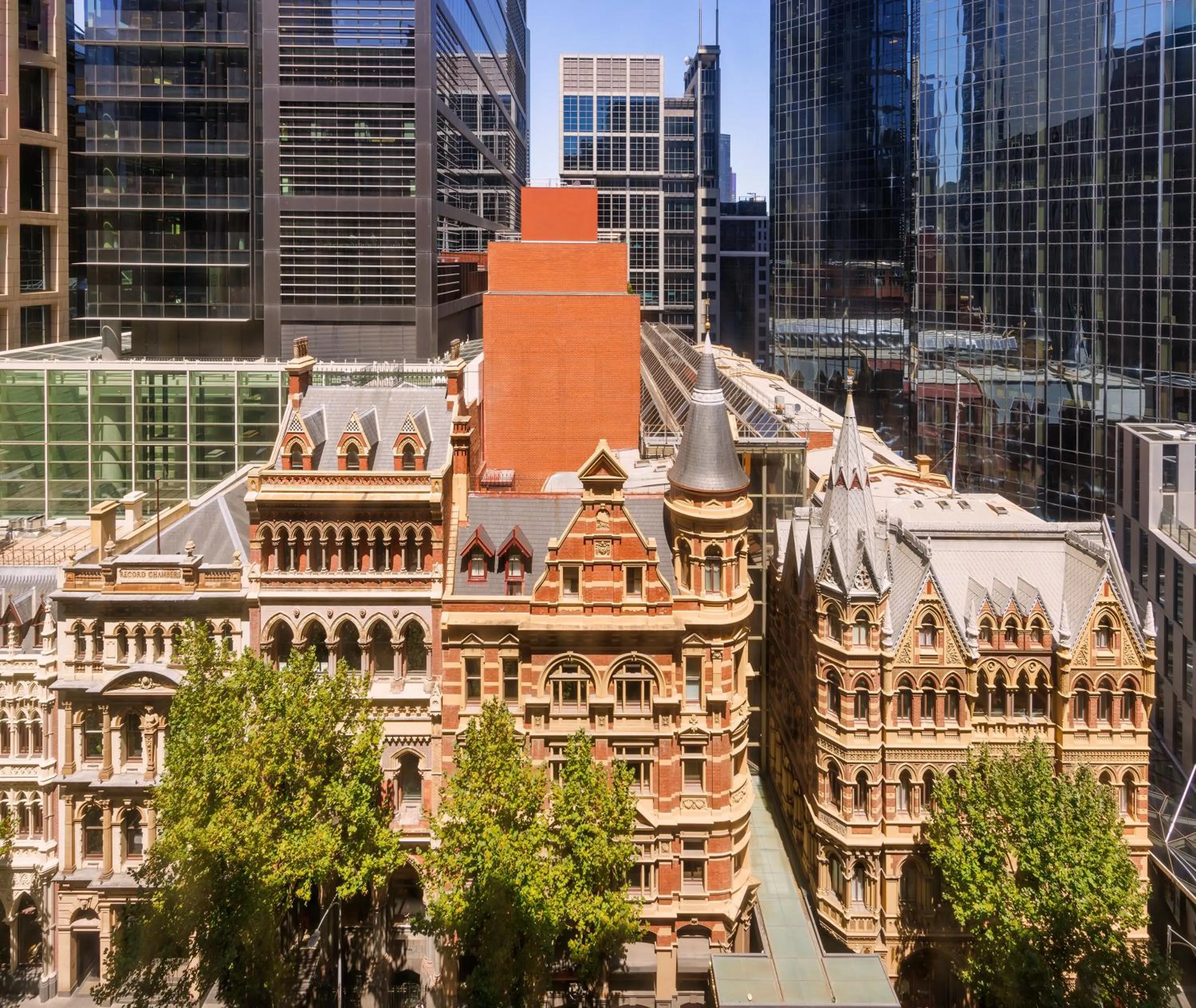 View (from property/room) in Oaks Melbourne on Collins Suites