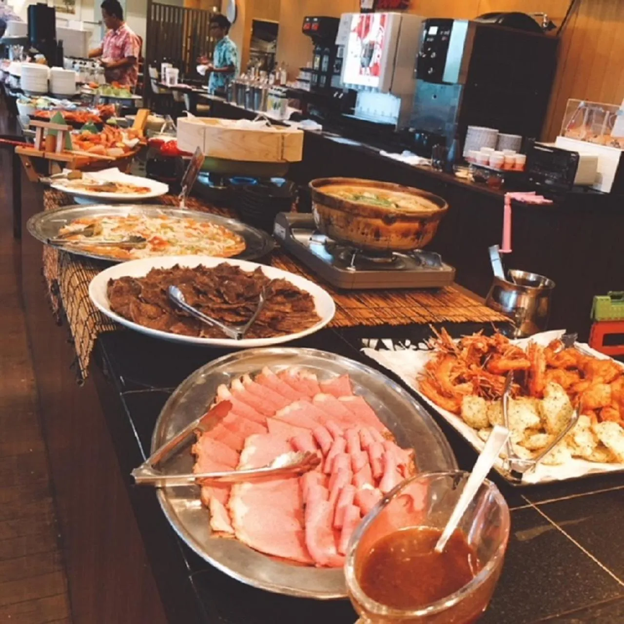 Dinner in Breezbay Lake Resort Kawaguchiko