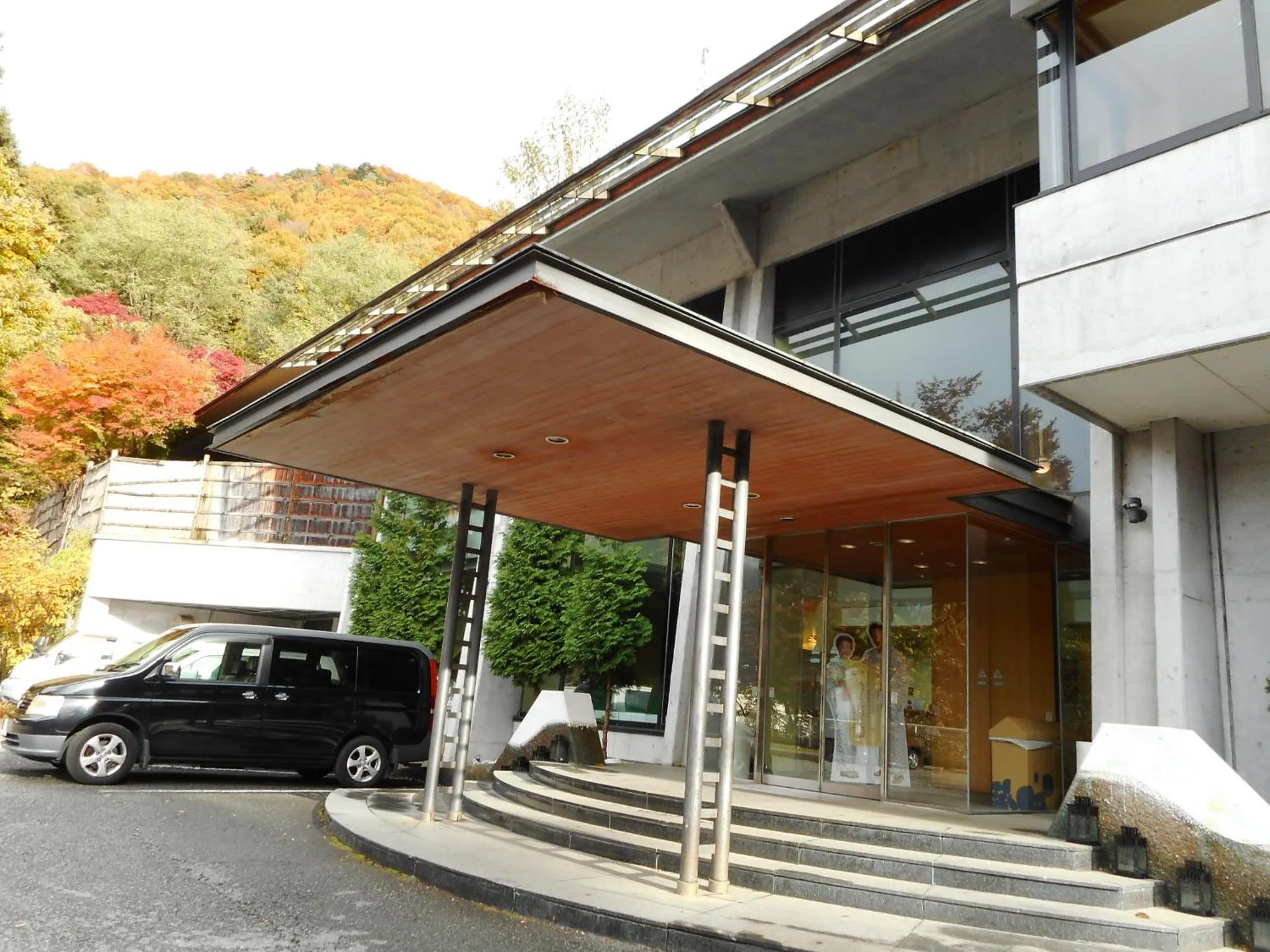 Facade/entrance in Breezbay Lake Resort Kawaguchiko