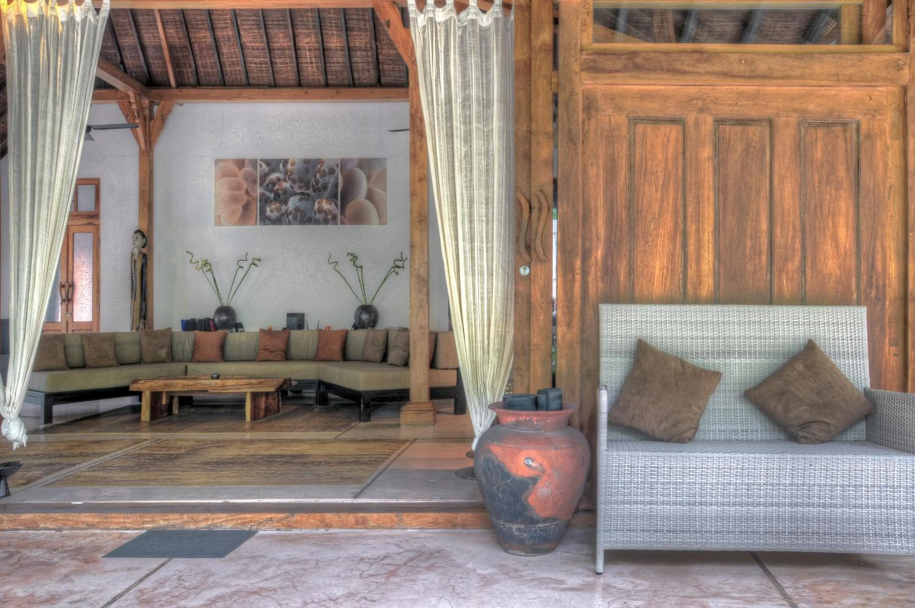 Seating area in Gili Joglo