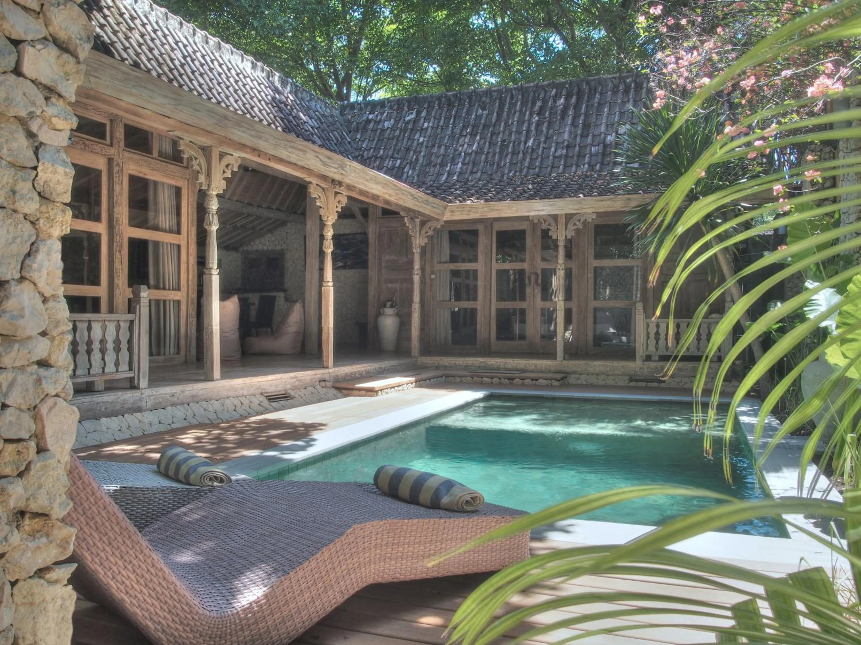 Seating area in Gili Joglo