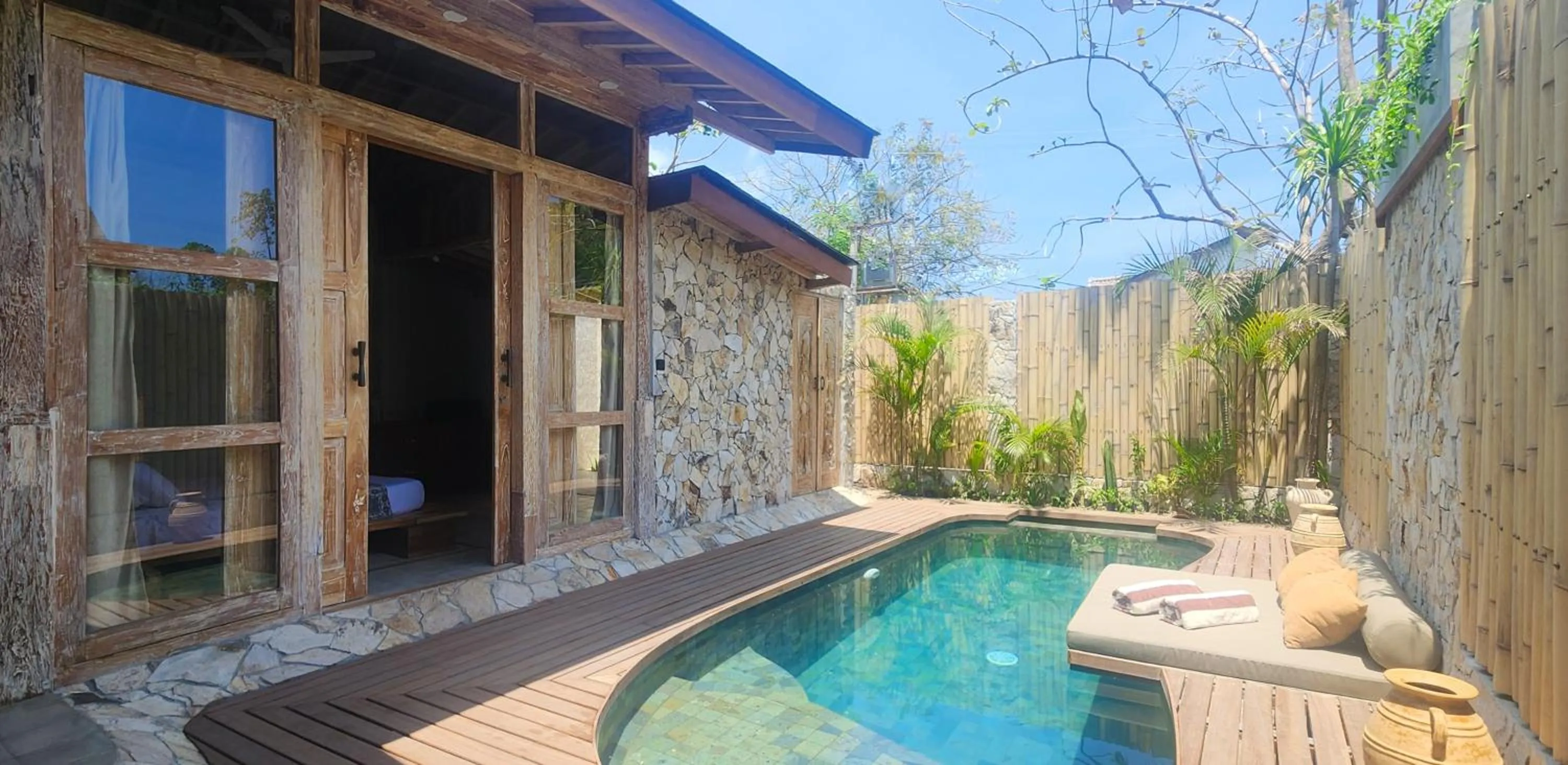 Pool view in Gili Joglo