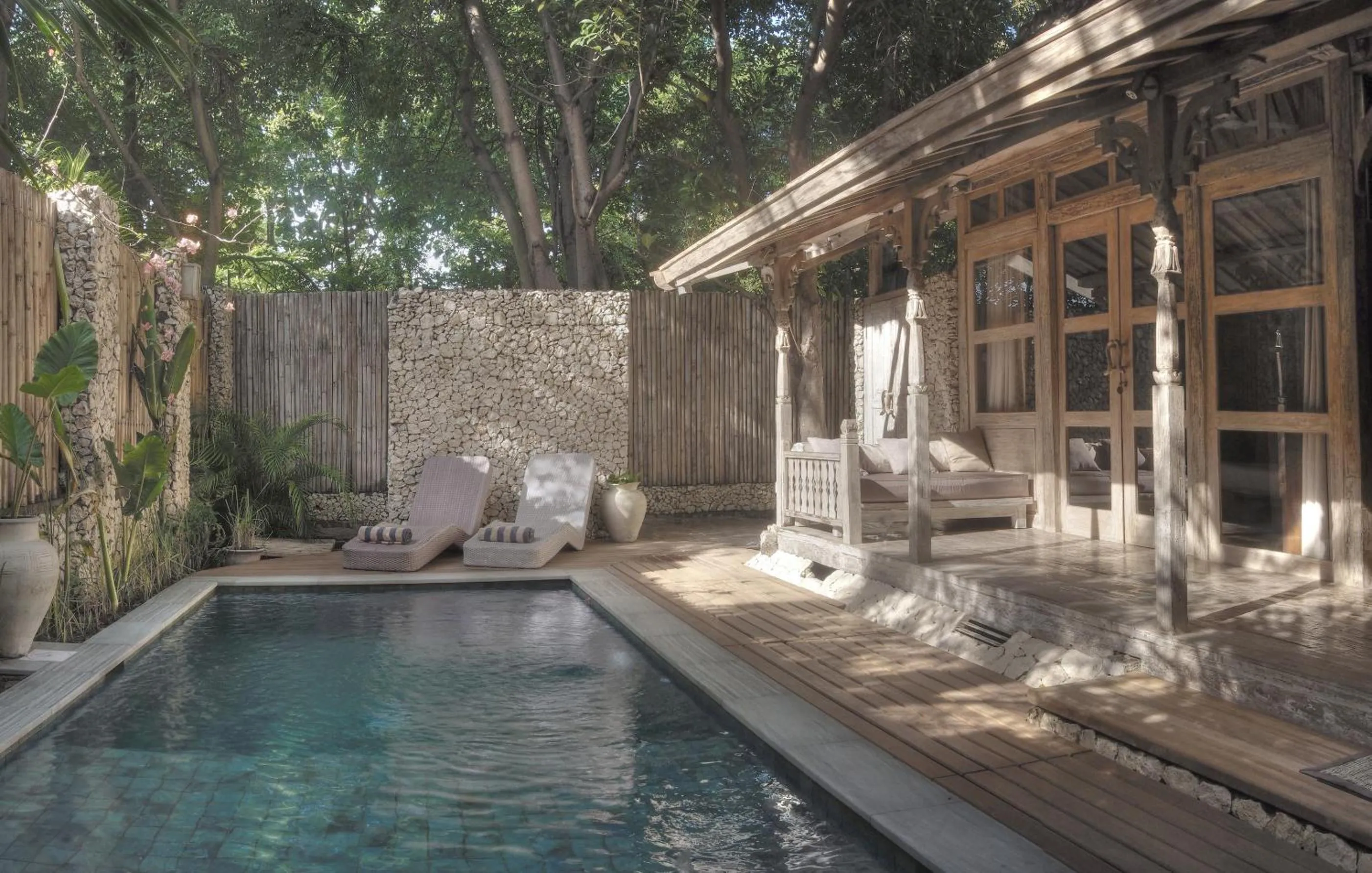 Swimming pool in Gili Joglo