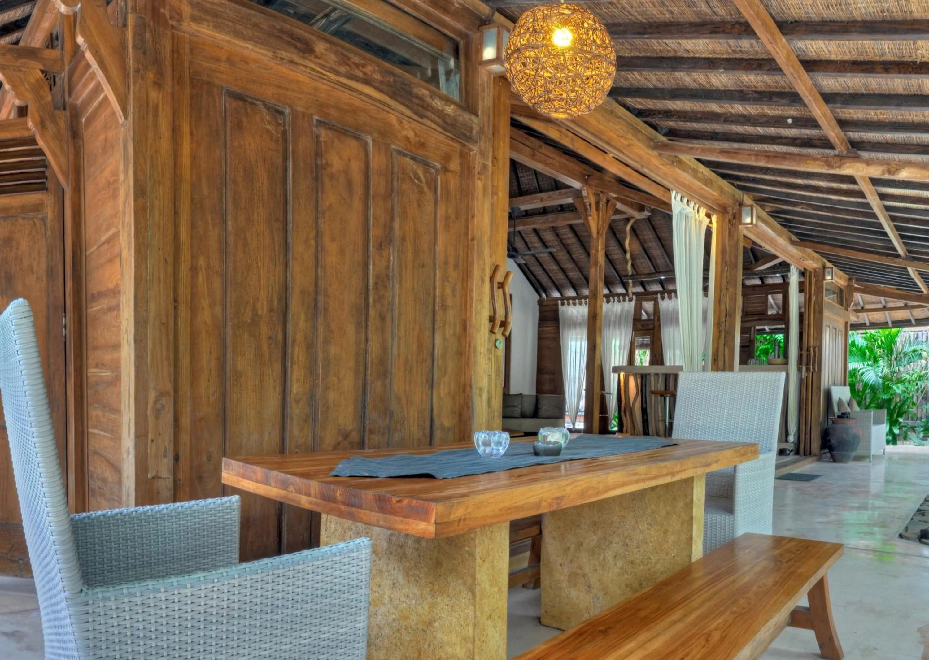 Seating area in Gili Joglo