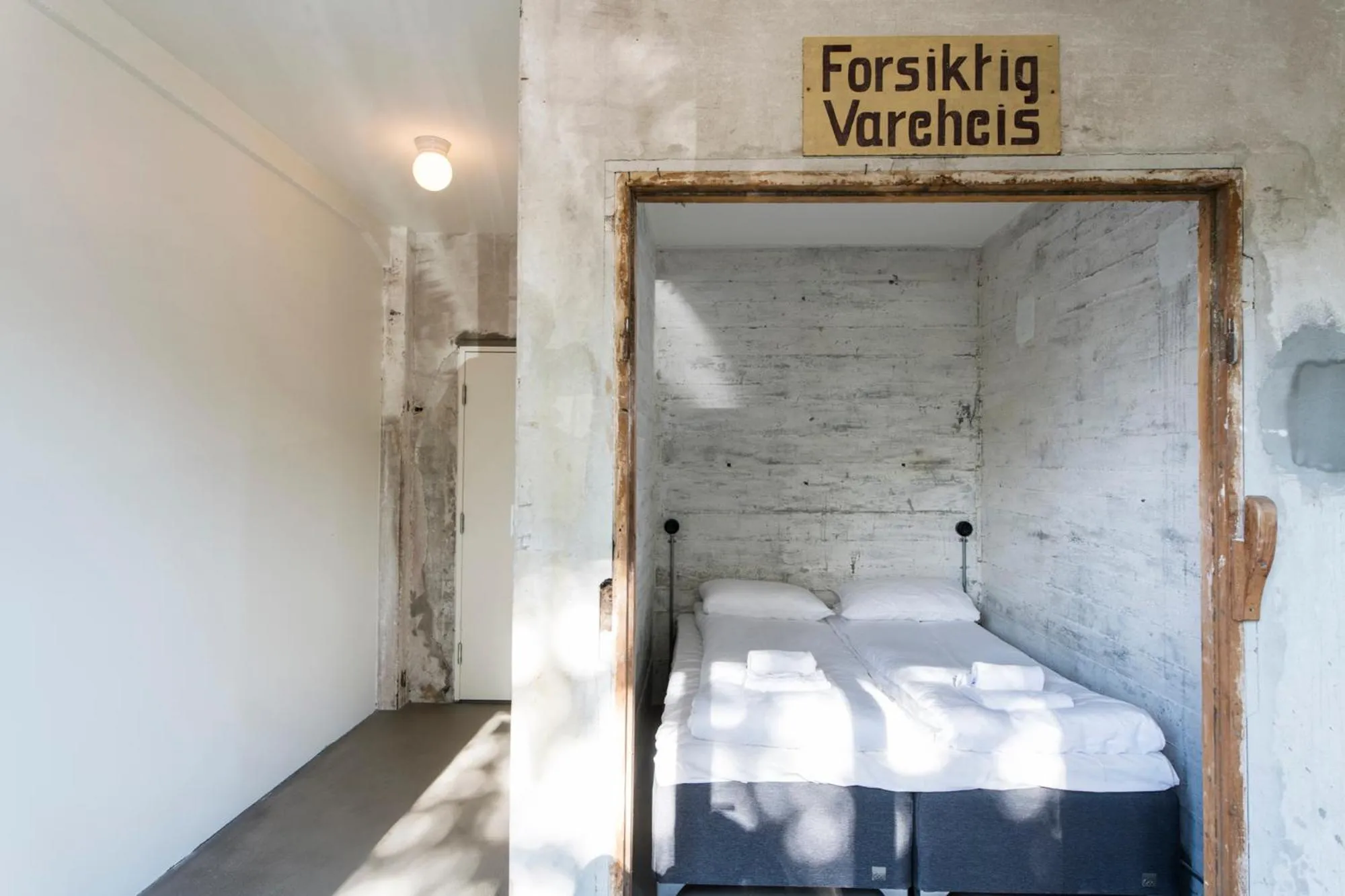 Bed in Trevarefabrikken