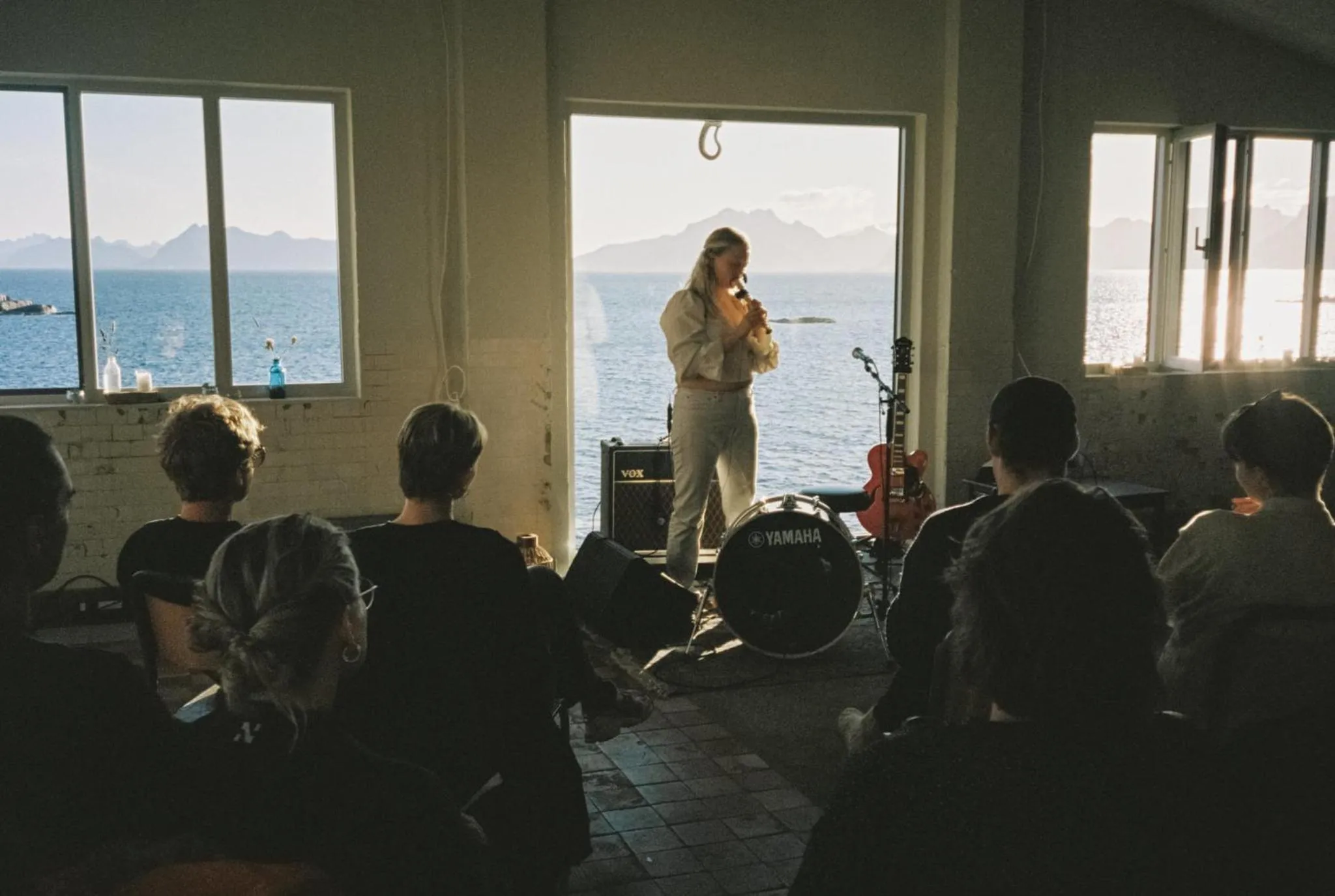 Evening entertainment in Trevarefabrikken