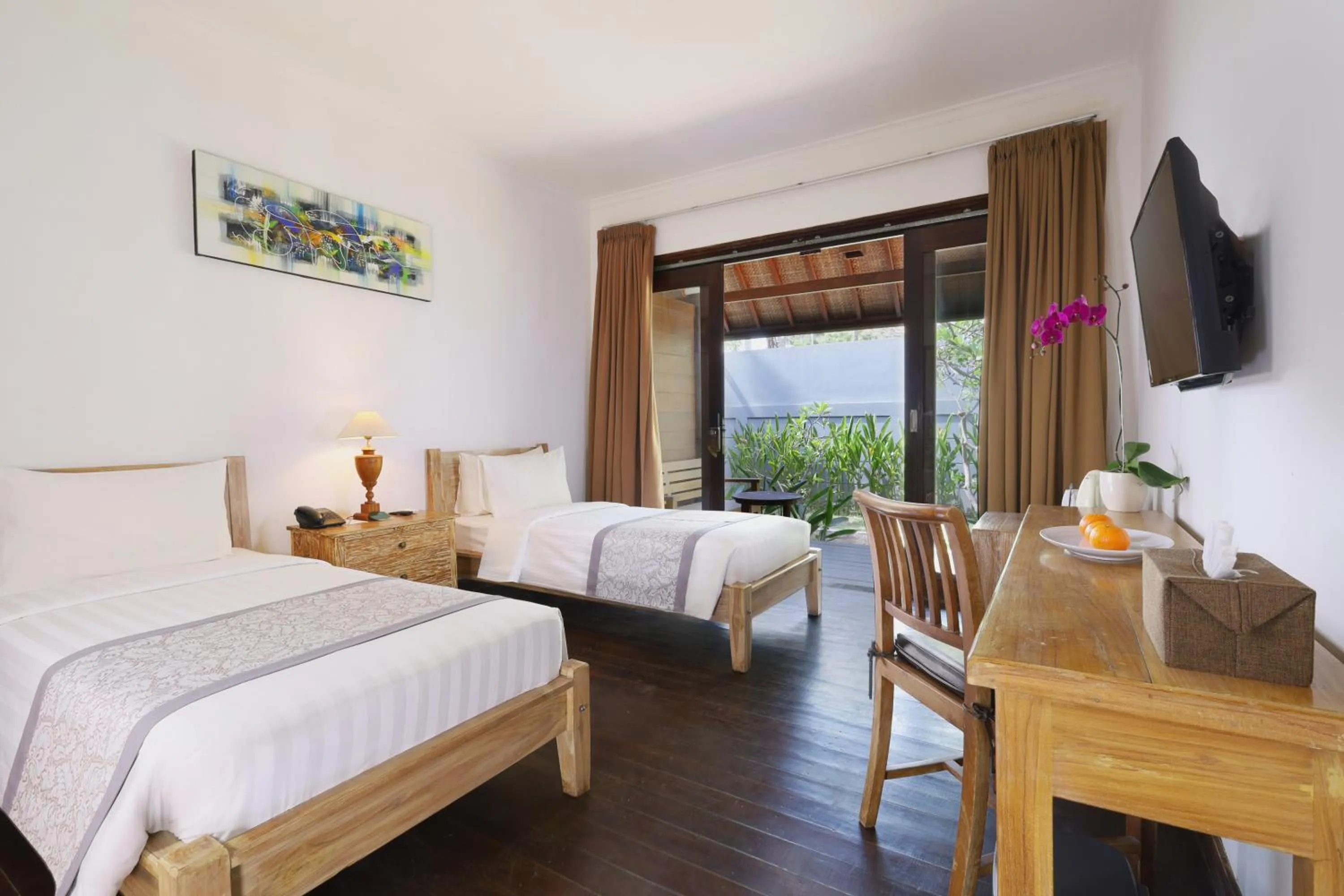 Bedroom, Bed in Royal Regantris Villa Karang