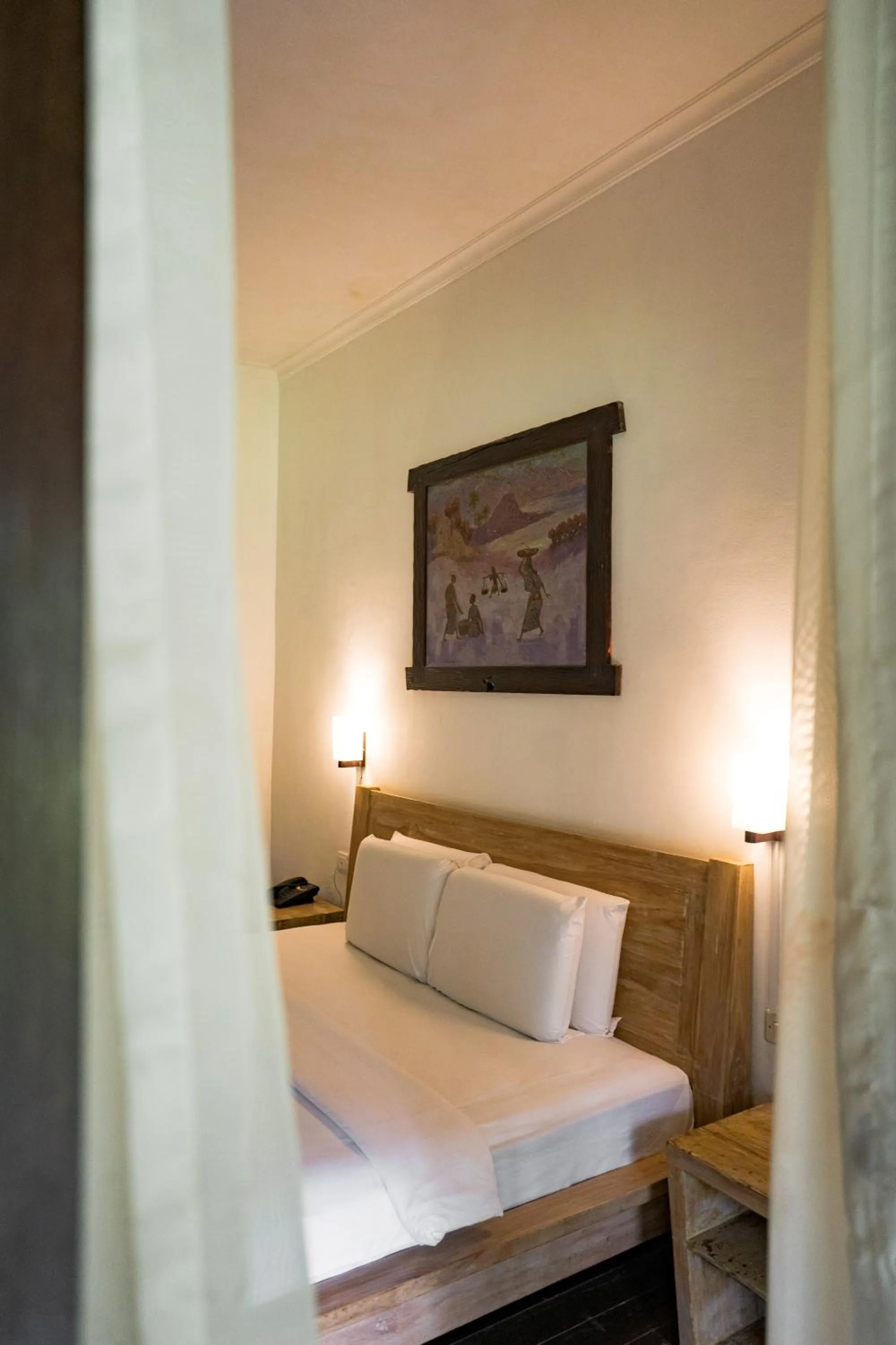 Bed in Royal Regantris Villa Karang