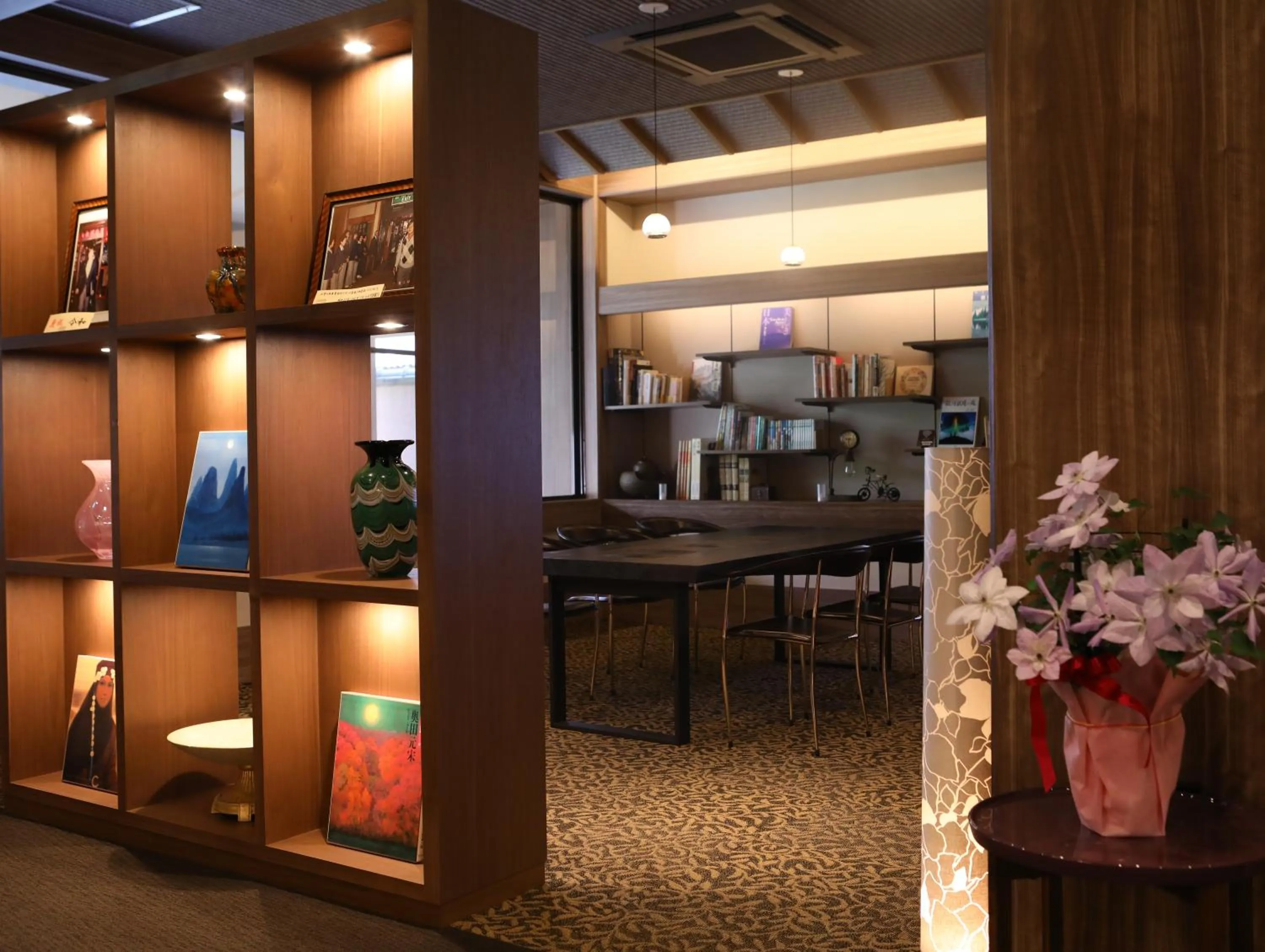 Lobby or reception in Besshoonsen Nanjyo Ryokan