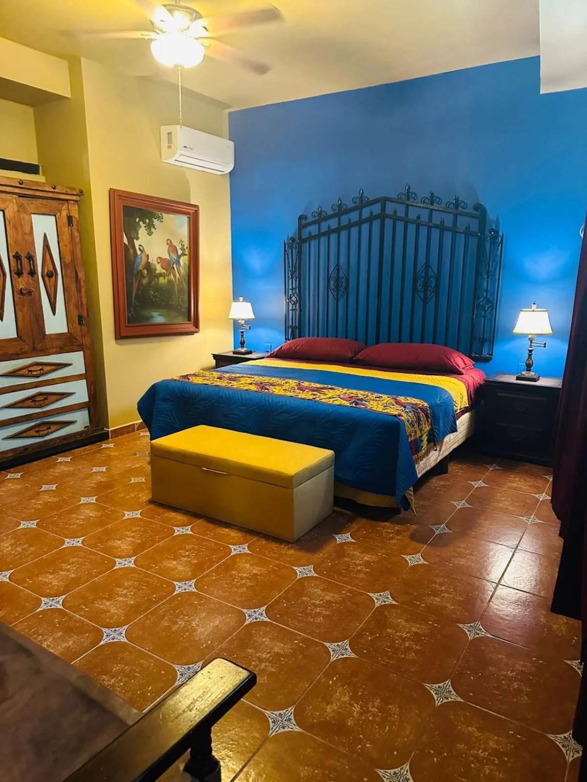 Bed in Casa de Leyendas