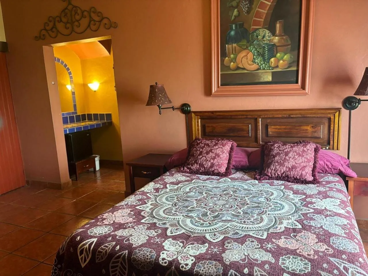 Bed in Casa de Leyendas