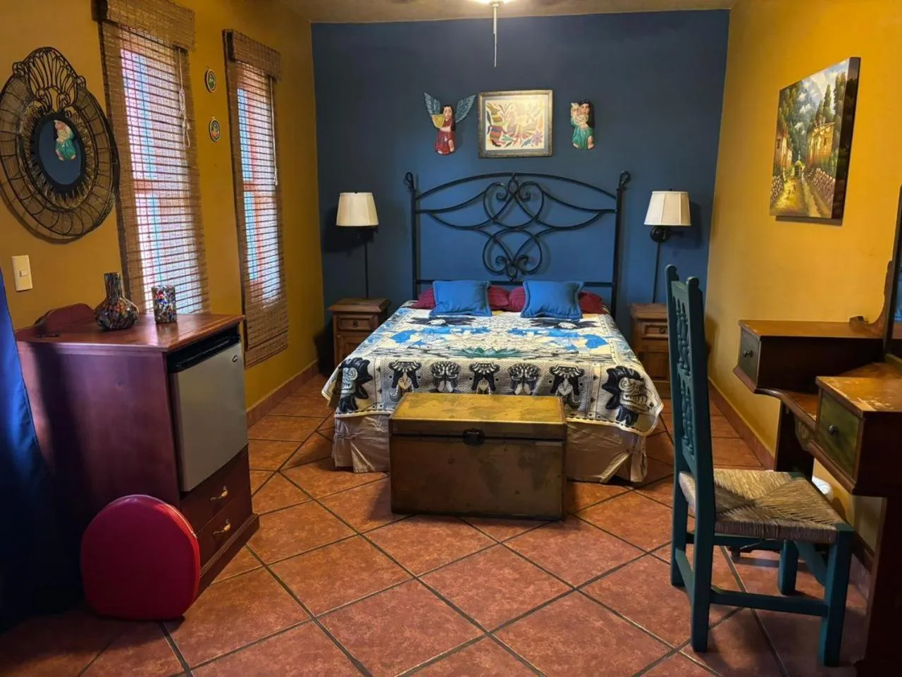 Bed in Casa de Leyendas