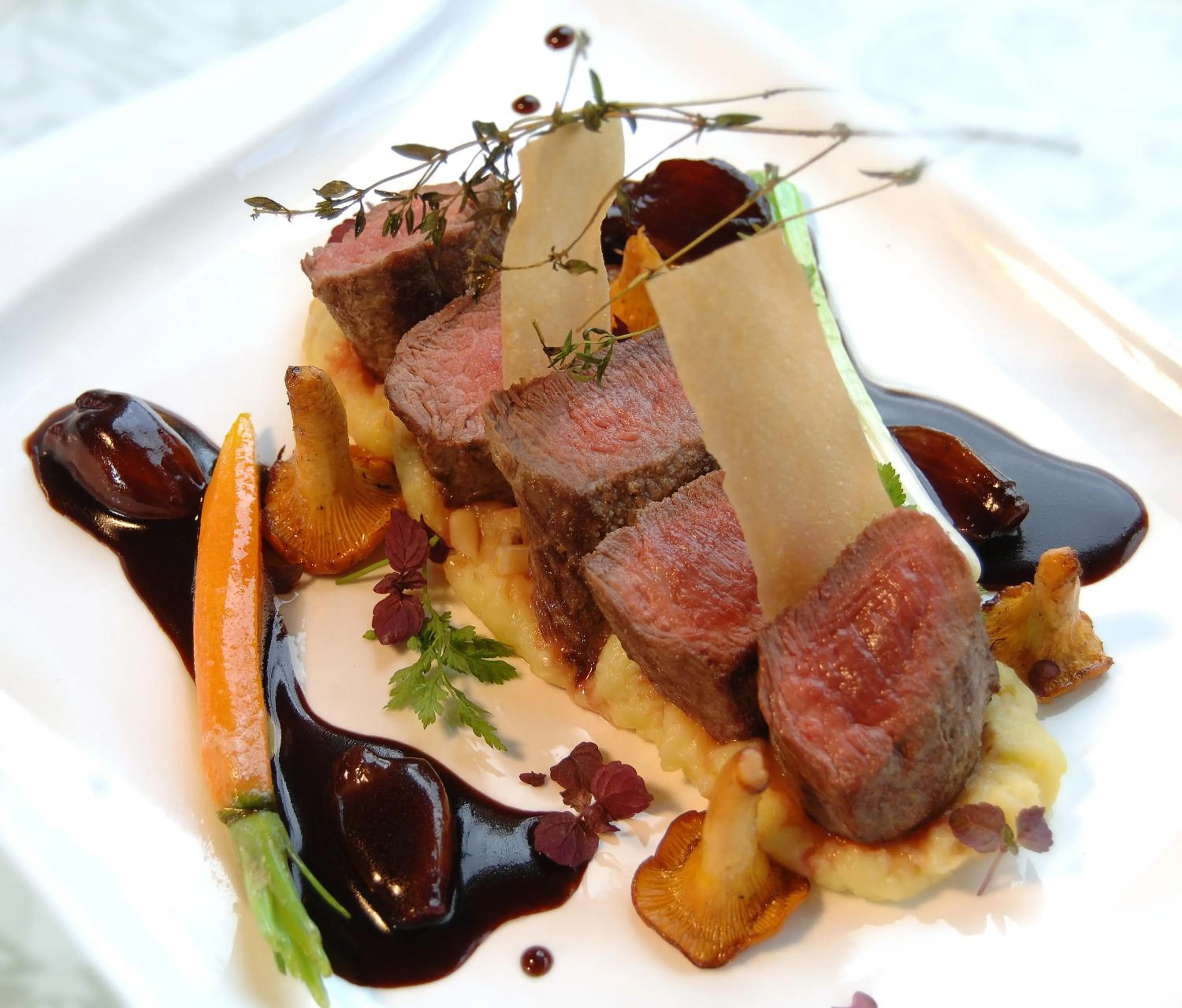 Food and drinks in Hotel-Restaurant Ammertmann