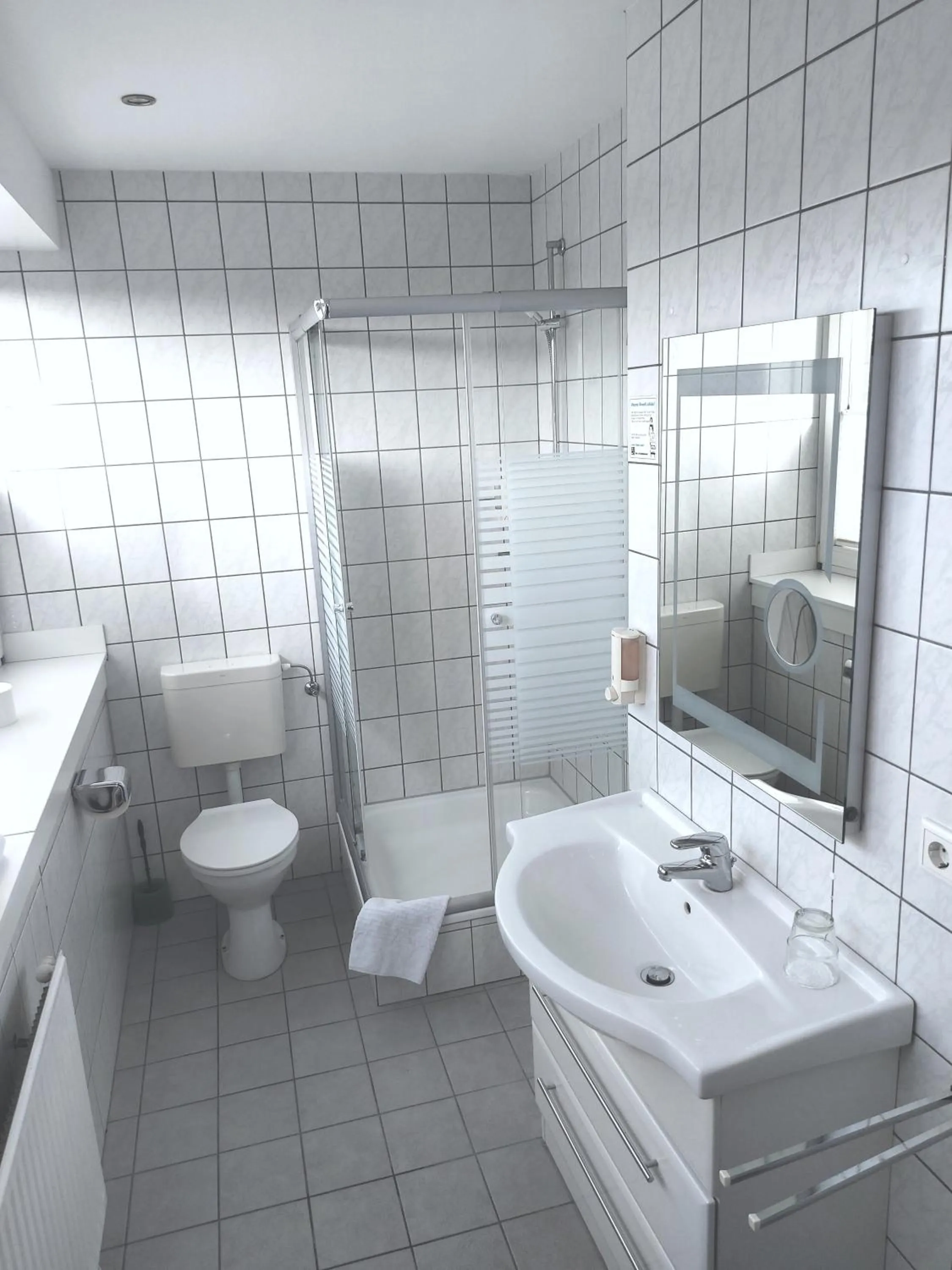 Bathroom in Hotel-Restaurant Ammertmann