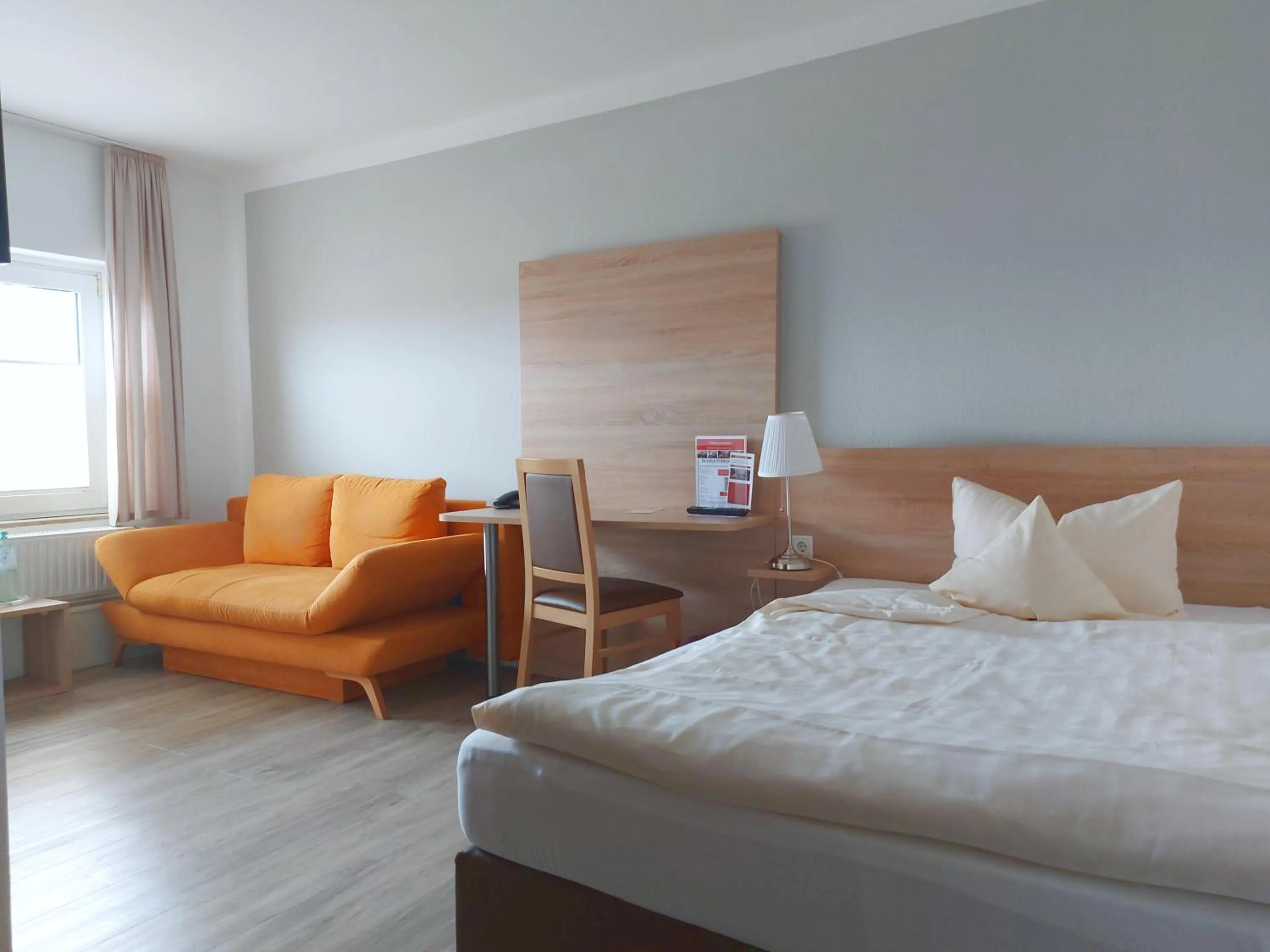 Photo of the whole room, Bed in Hotel-Restaurant Ammertmann