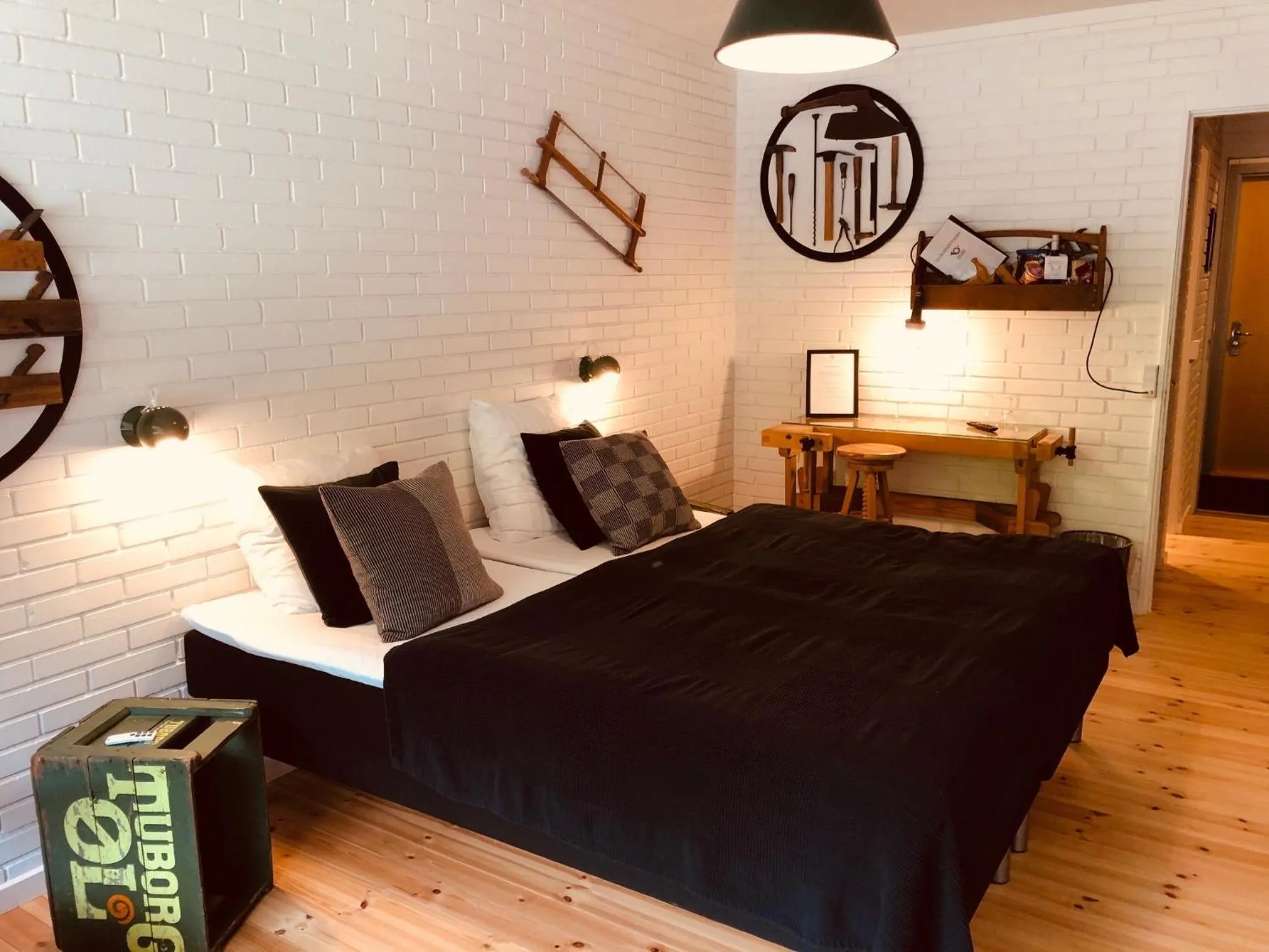 Bedroom, Bed in Rørvig Centret