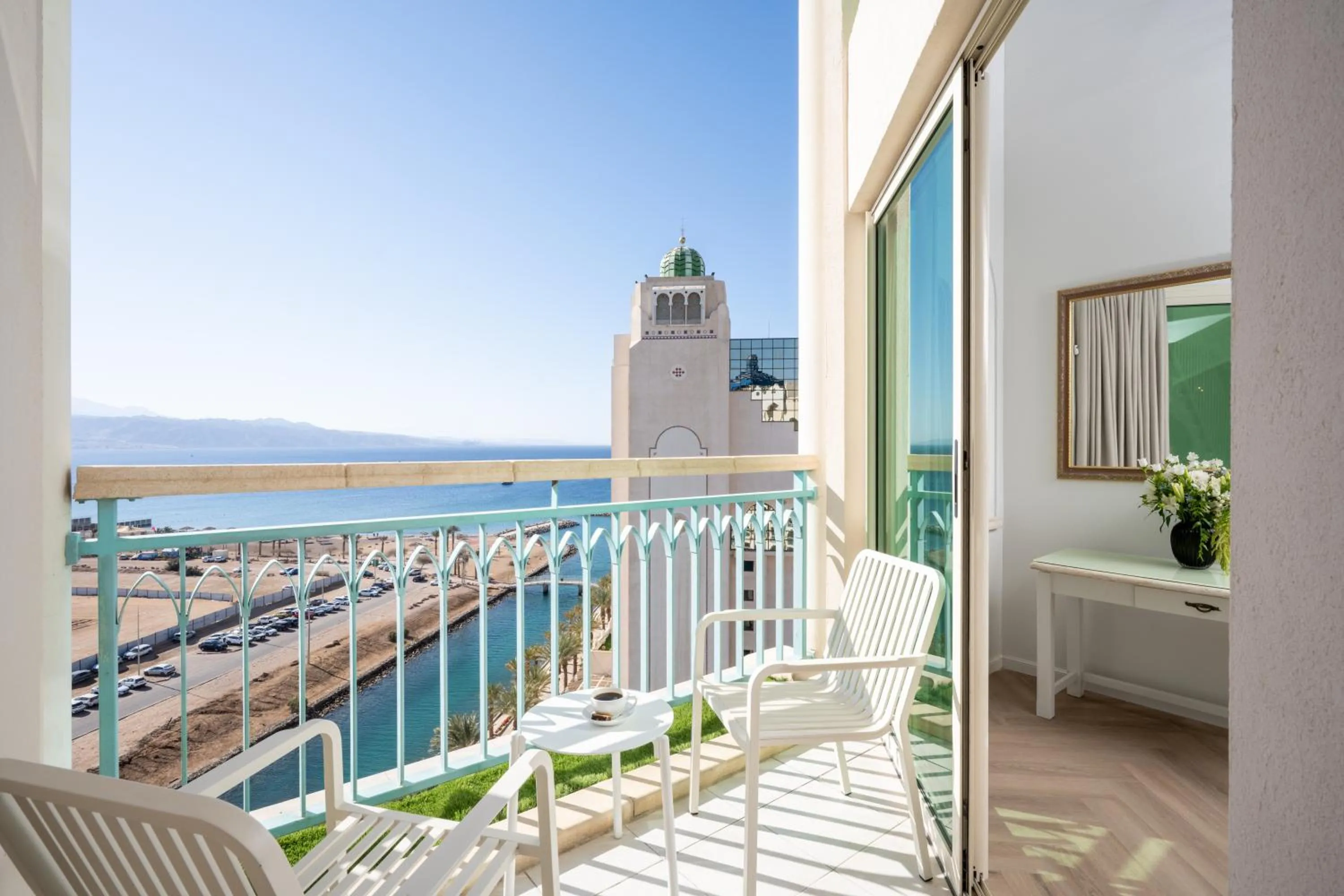 Balcony/Terrace in Herods Boutique Eilat a Premium collection by Fattal Hotels