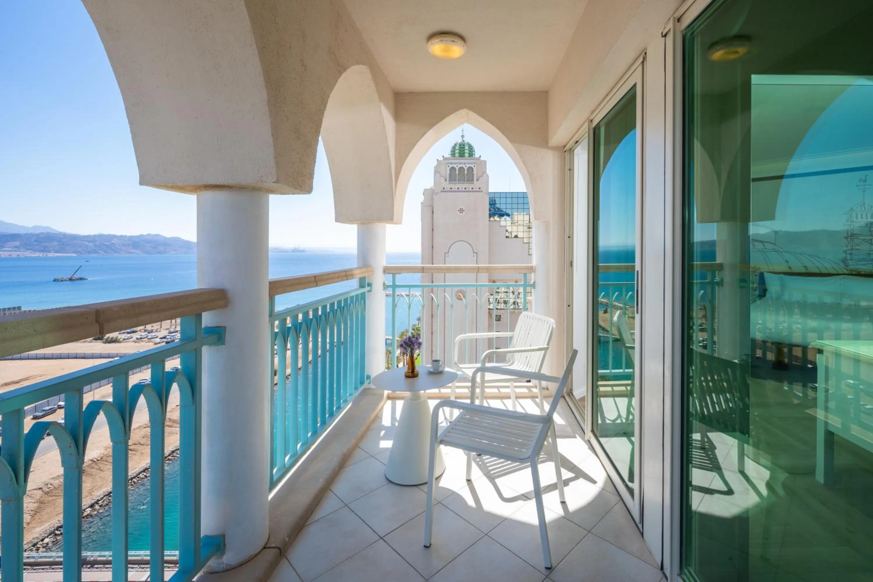 Balcony/Terrace in Herods Boutique Eilat a Premium collection by Fattal Hotels