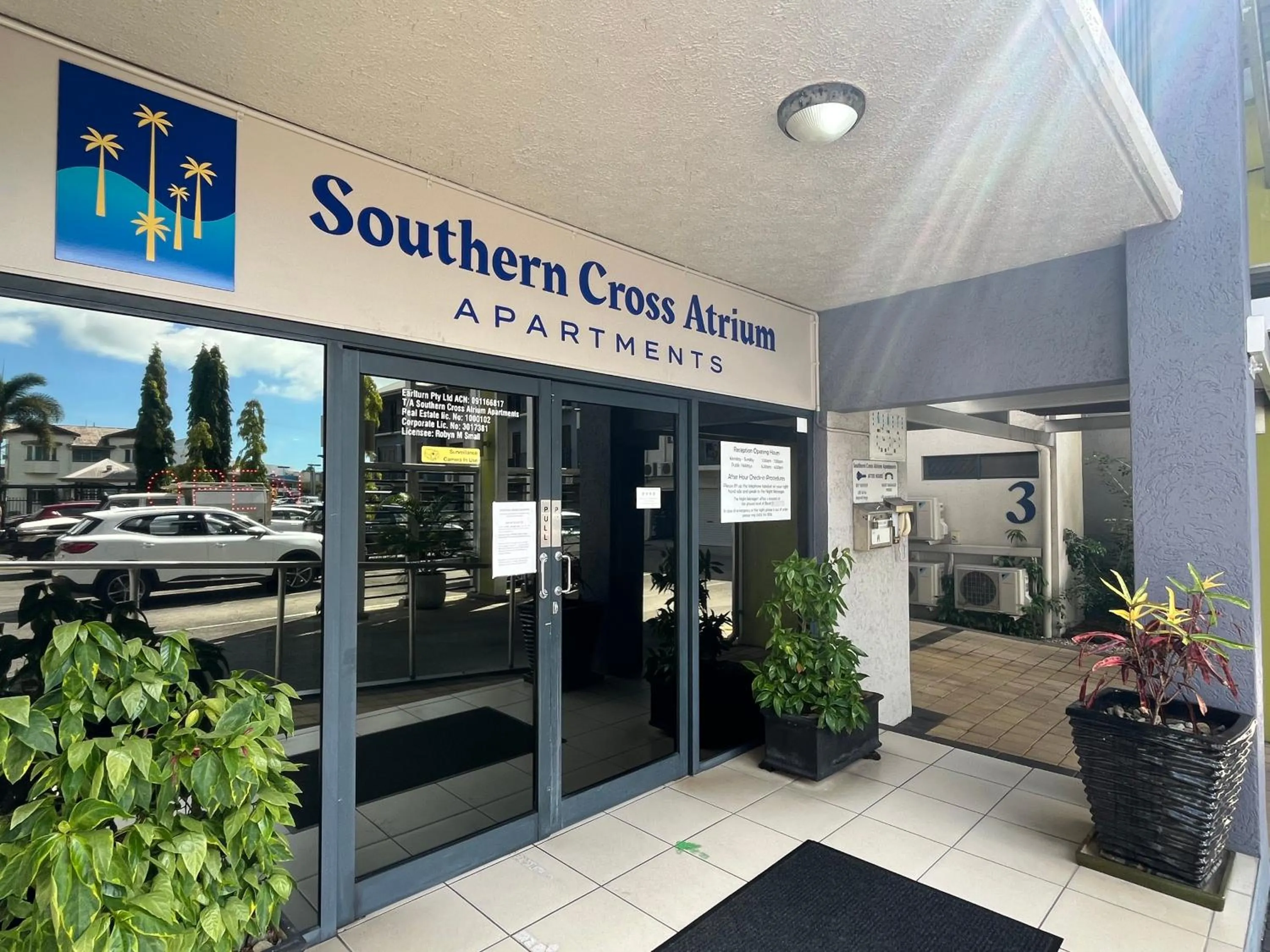Lobby or reception in Southern Cross Atrium Apartments