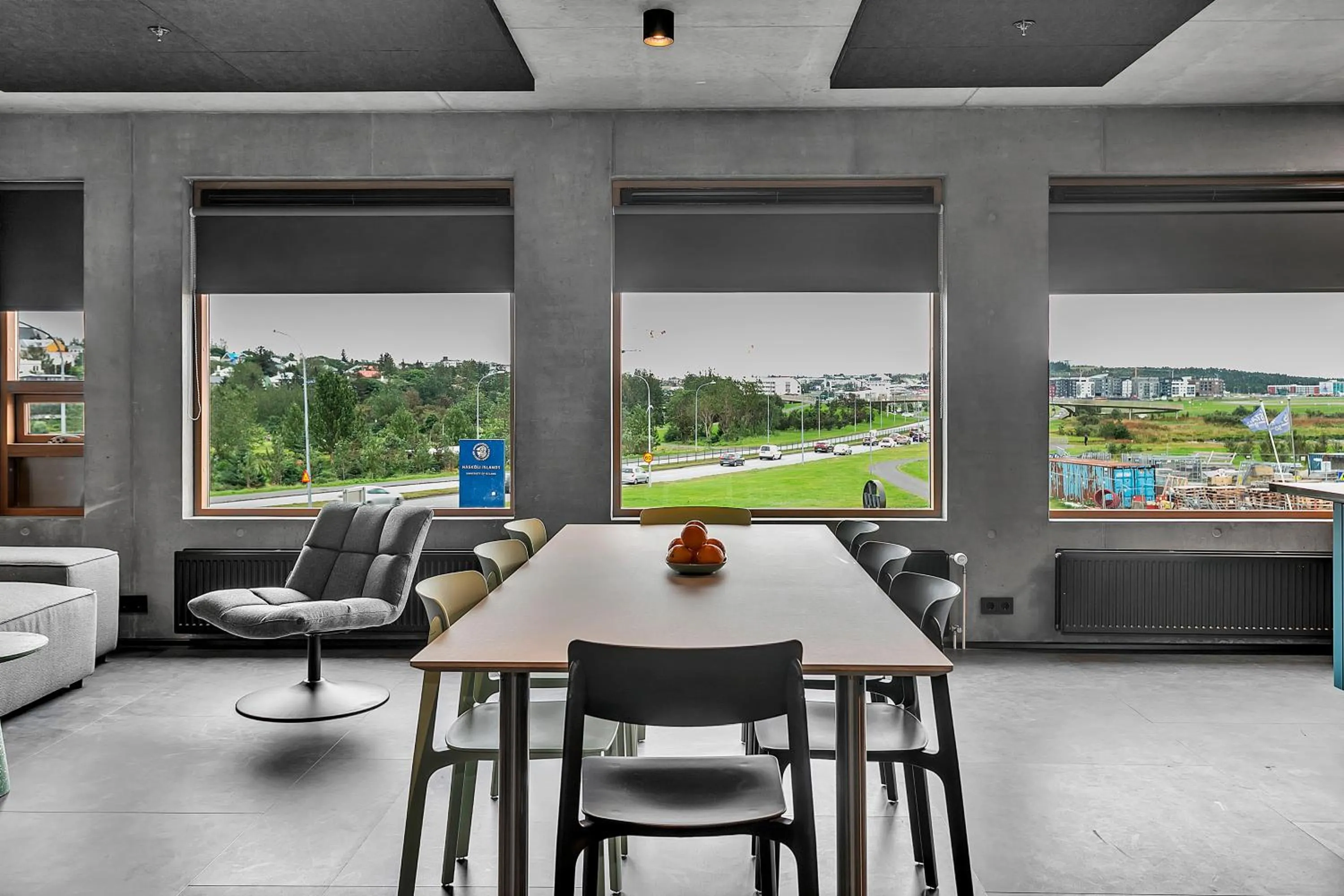 Dining area in Student Hostel