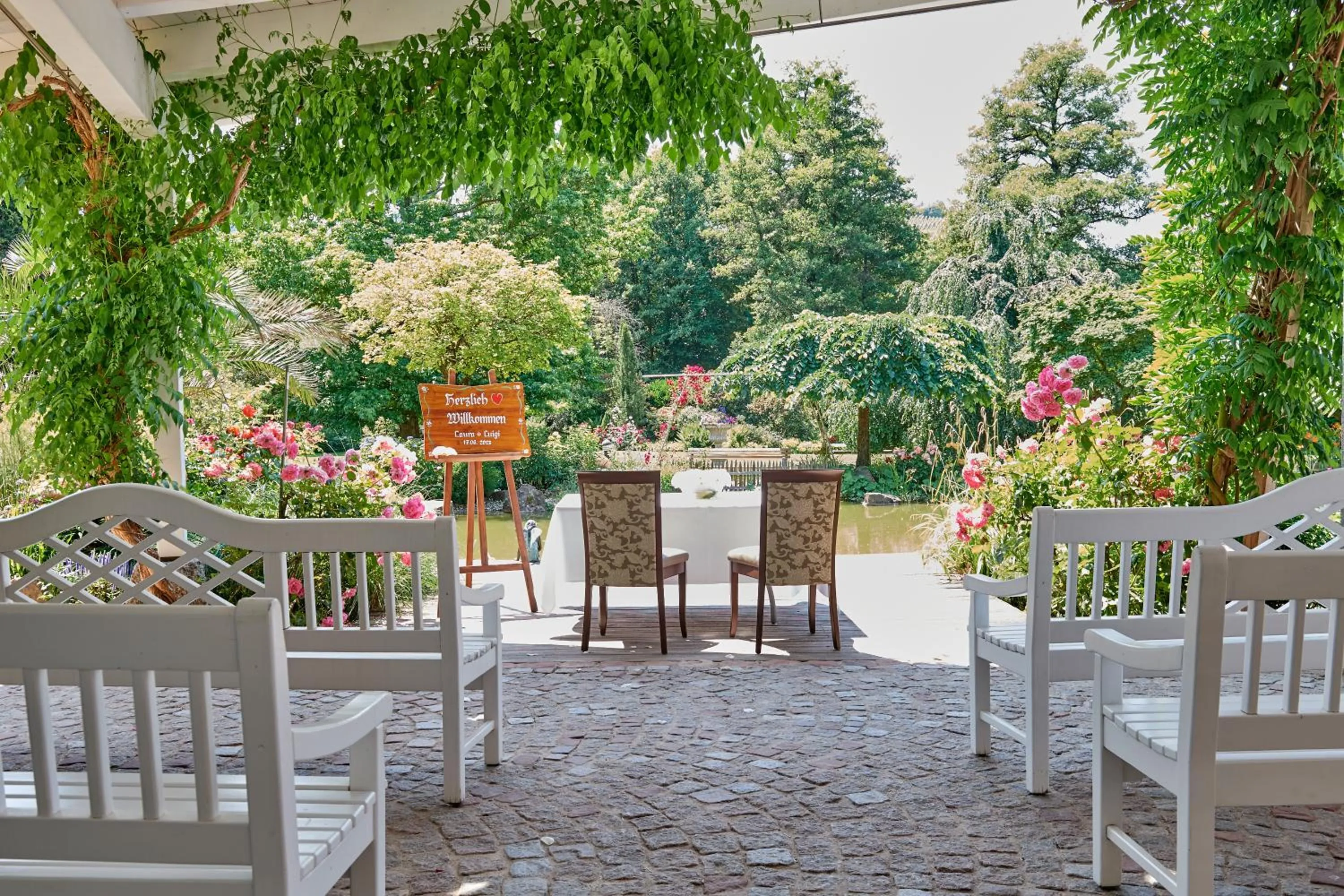 Garden in Hotel Rebstock Durbach
