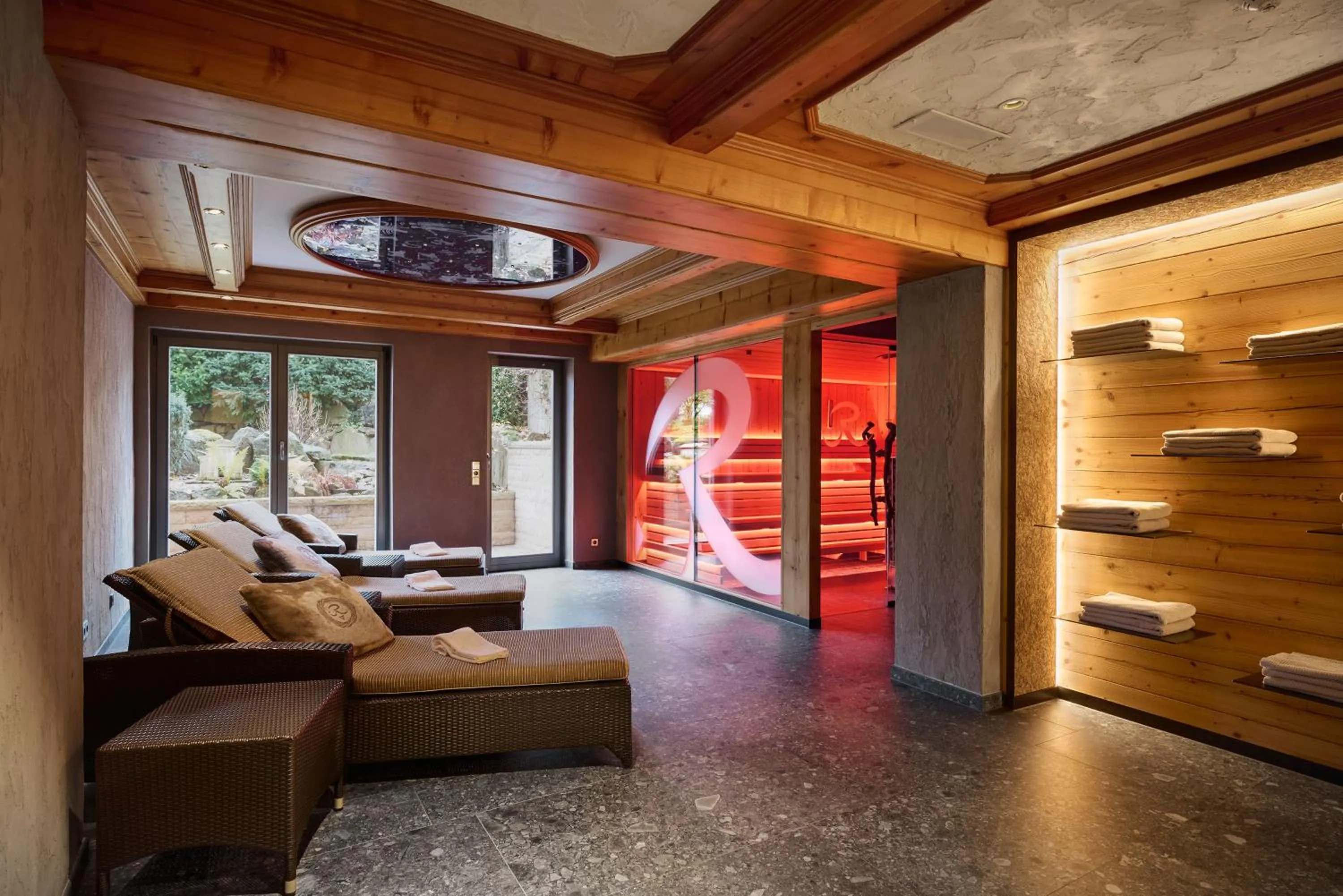 Sauna in Hotel Rebstock Durbach