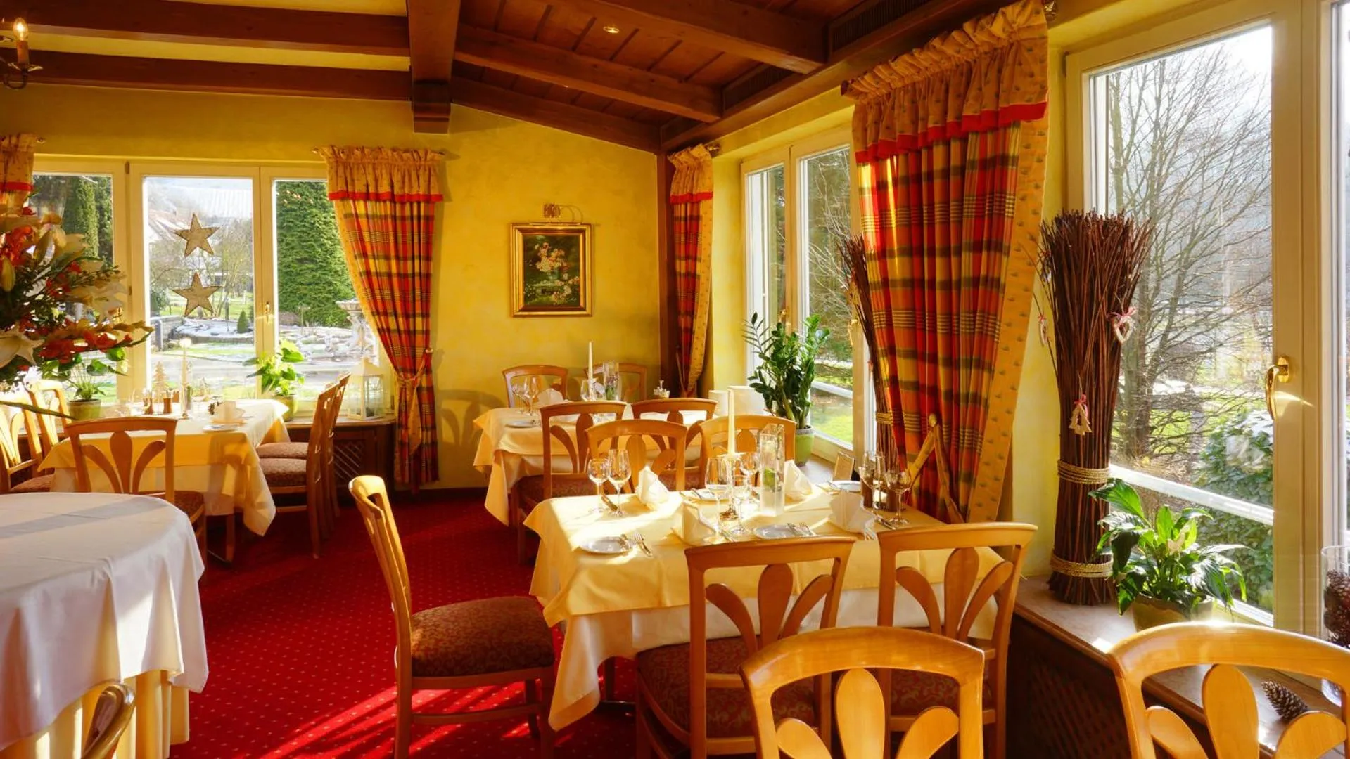 Restaurant/places to eat in Hotel Rebstock Durbach