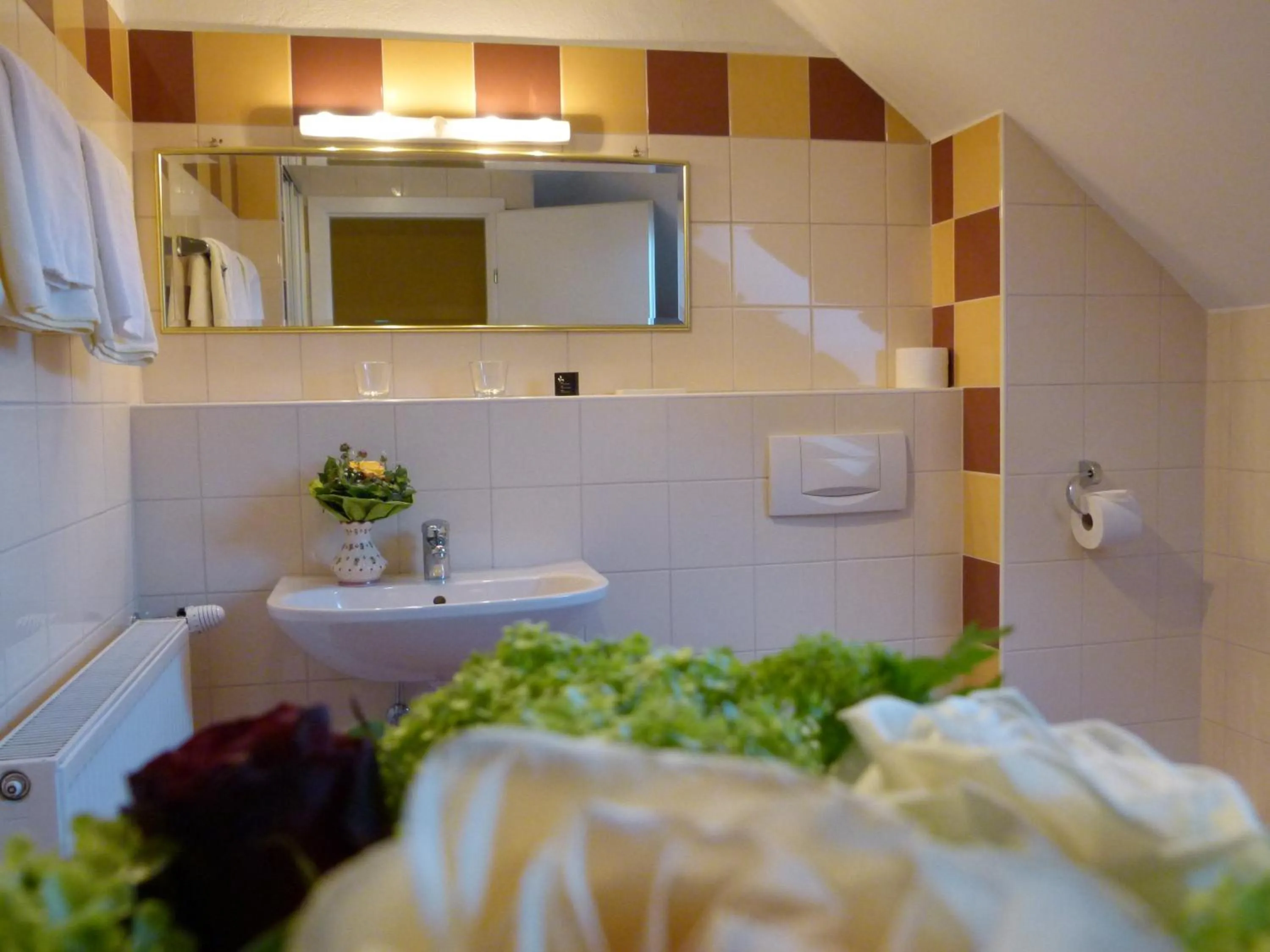 Bathroom in Hotel Fischachstubn